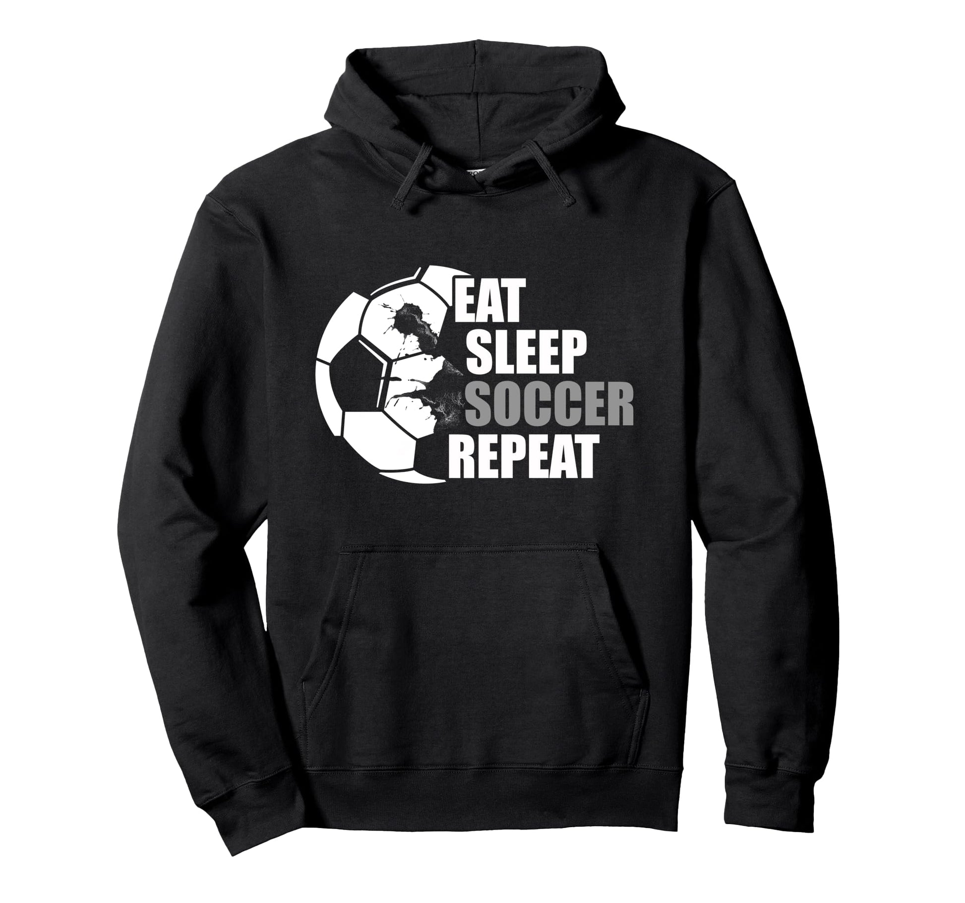 Funny Soccer Hoodie - Fun Novelty Design Unisex - T-Shirt, Sweatshirt, Hoodie