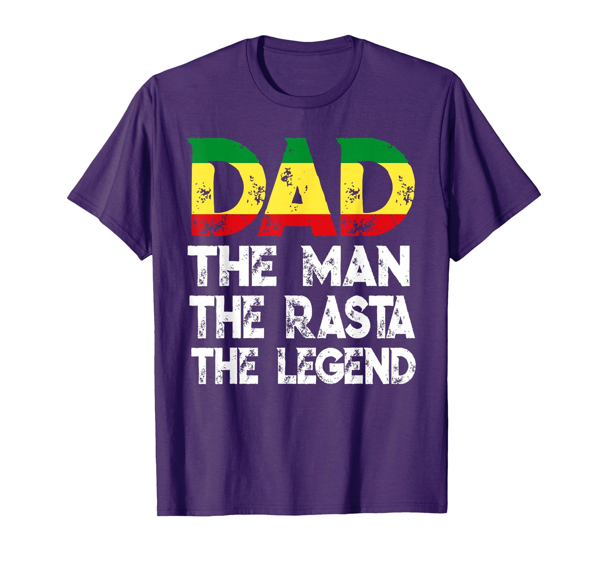 Storecastle Dad Rasta Legend Fathers T-Shirt - Streetwear Style for Adults - T-Shirt, Sweatshirt, Hoodie