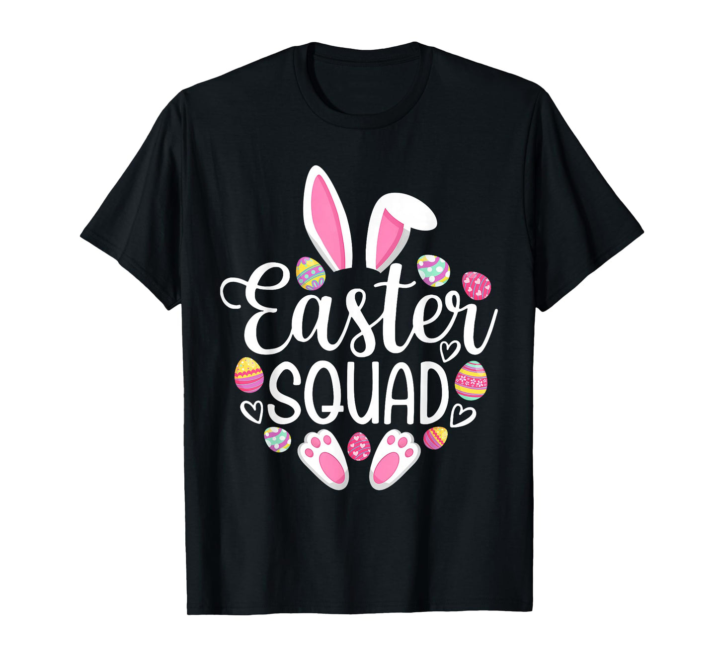 Easter Squad Bunny Rabbit Funny T-Shirt - Casual Everyday Wear Unisex - T-Shirt, Sweatshirt, Hoodie