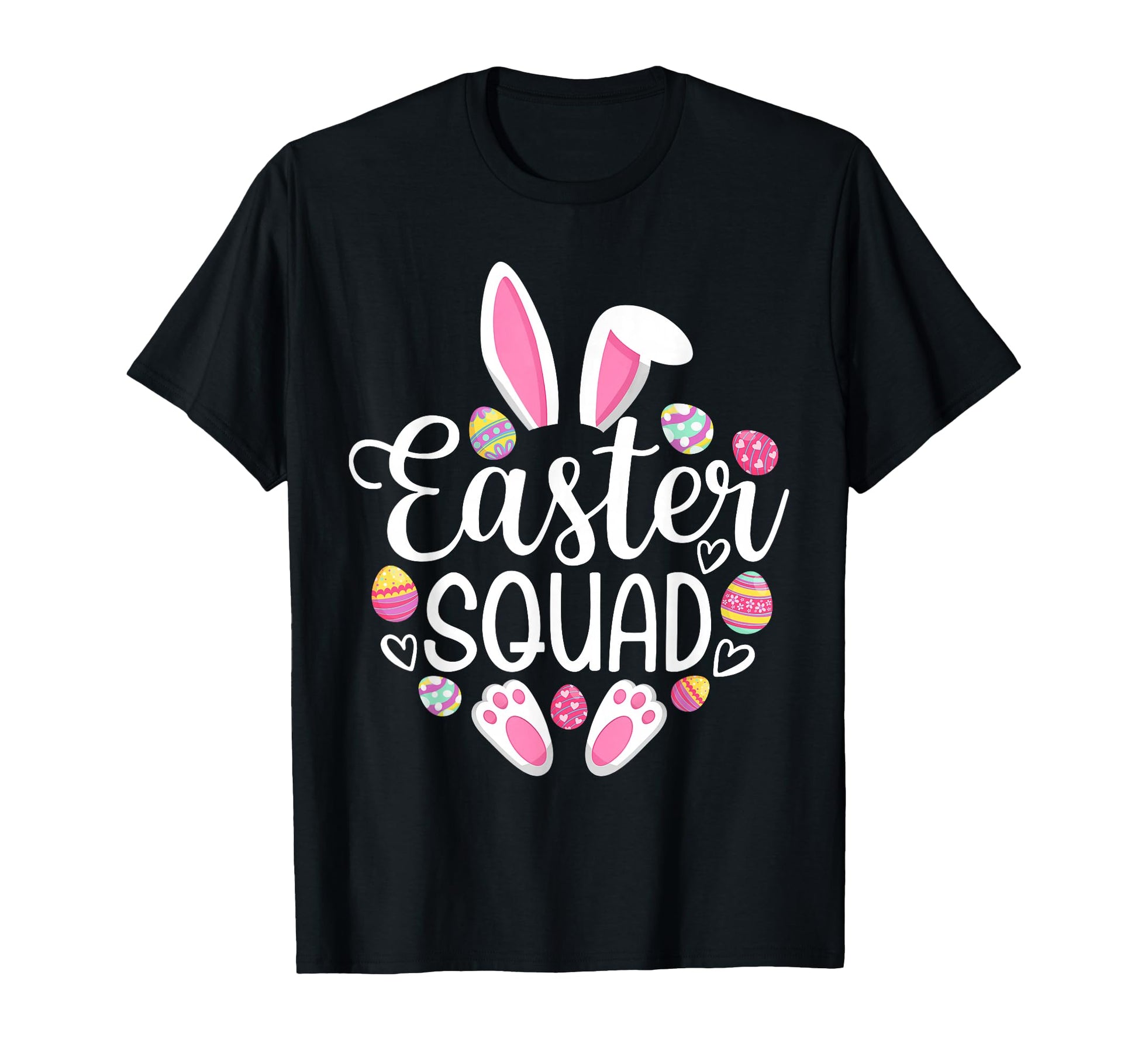 Easter Squad Bunny Rabbit Funny T-Shirt - Casual Everyday Wear Unisex - T-Shirt, Sweatshirt, Hoodie
