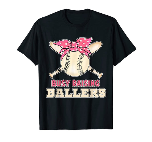 Baseball Player Mom Fan Bandana Ball T-Shirt - Aesthetic Graphic Men Women - T-Shirt, Sweatshirt, Hoodie