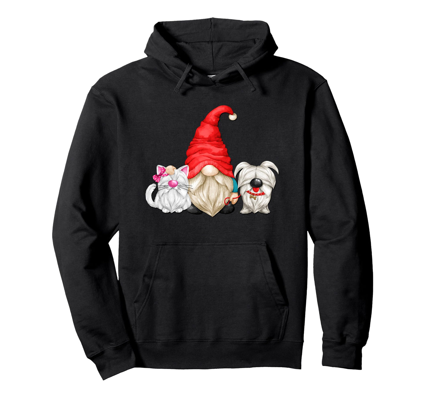 Funny Grandpa Gnome Gnome Lover Best Cat Hoodie - Novelty Apparel Unisex - T-Shirt, Sweatshirt, Hoodie