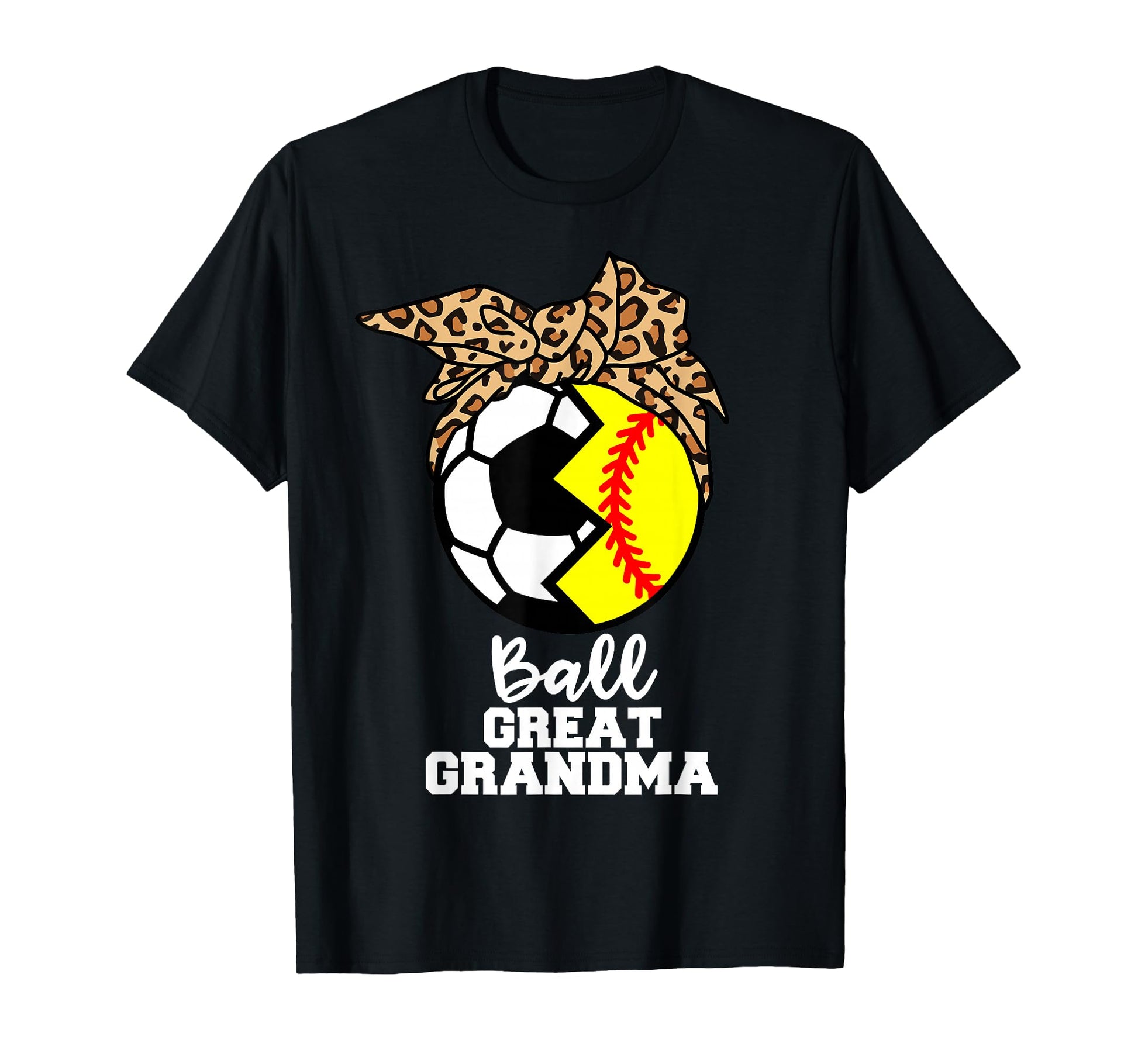 Ball Great Grandma Funny Soccer T-Shirt - Casual Everyday Wear Men Women - T-Shirt, Sweatshirt, Hoodie