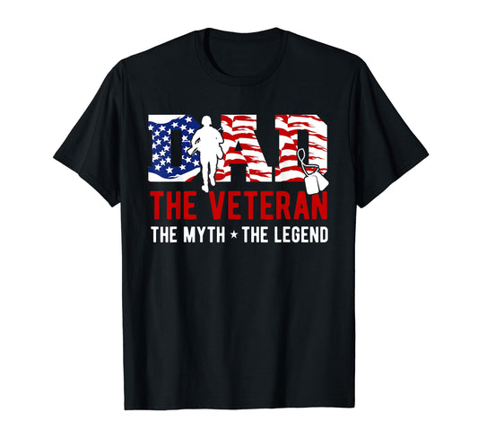 American Veteran Grandpa Dad Veteran T-Shirt - Streetwear Style Men Women - T-Shirt, Sweatshirt, Hoodie