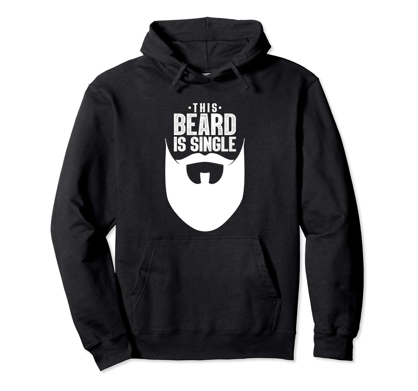 Bearded Guy Funny Beard Lover Mustache Hoodie - Novelty Apparel for Adults - T-Shirt, Sweatshirt, Hoodie