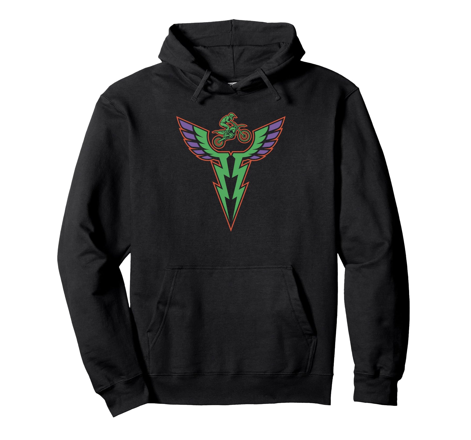 Funny Dirt Bike Braap Sounds Make Hoodie - Fun Novelty Design Men Women - T-Shirt, Sweatshirt, Hoodie