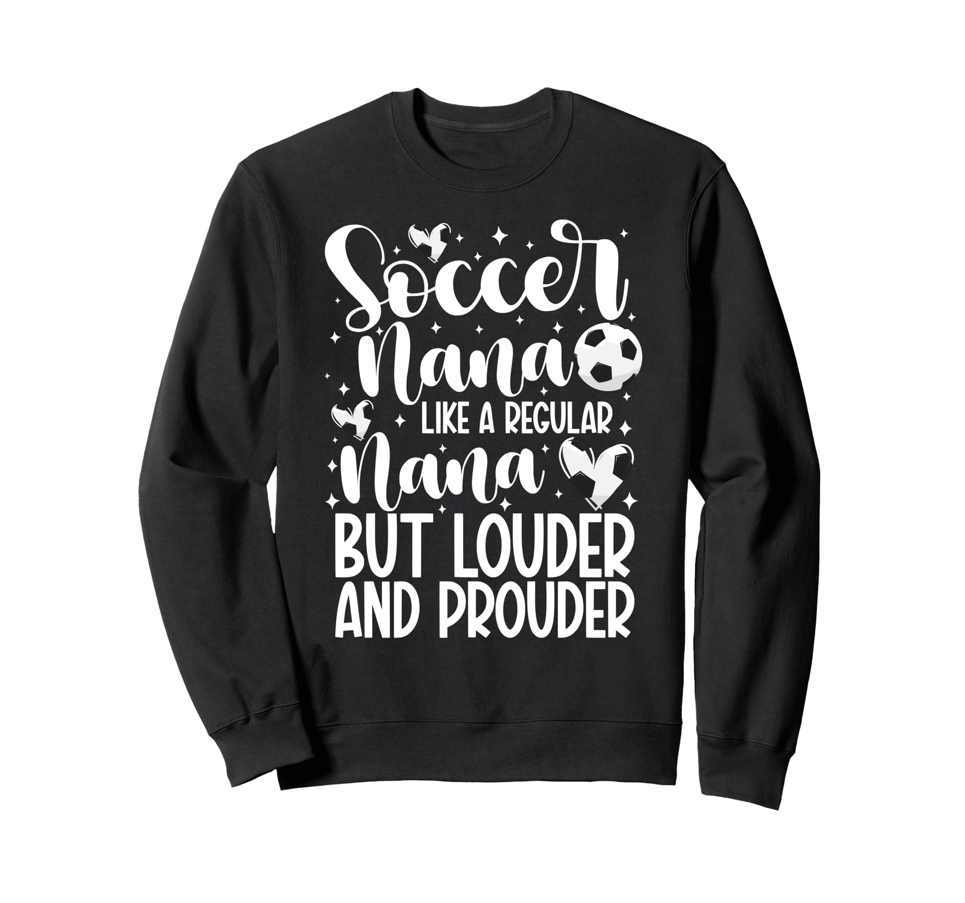 Soccer Nana Definition Nana Sweatshirt - Minimalist Print for Adults - T-Shirt, Sweatshirt, Hoodie