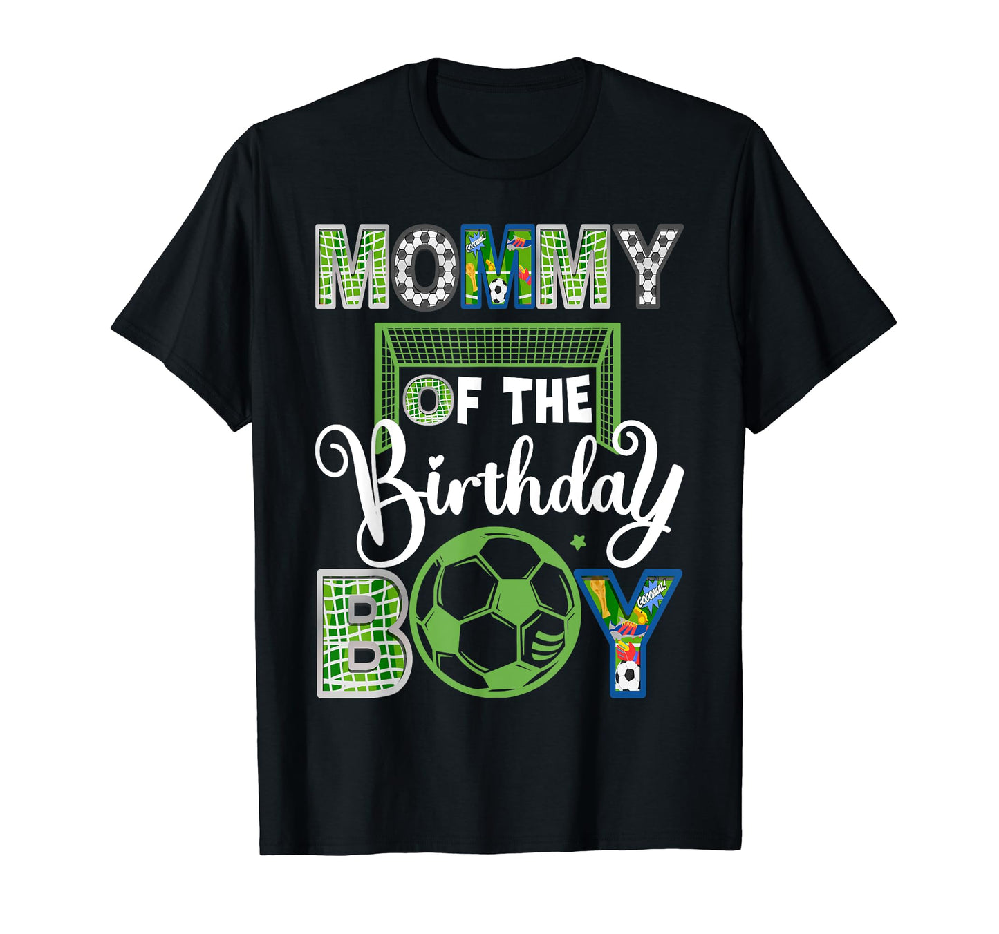 Mommy Birthday Soccer Baller Birthday T-Shirt - Custom Art Print for Adults - T-Shirt, Sweatshirt, Hoodie