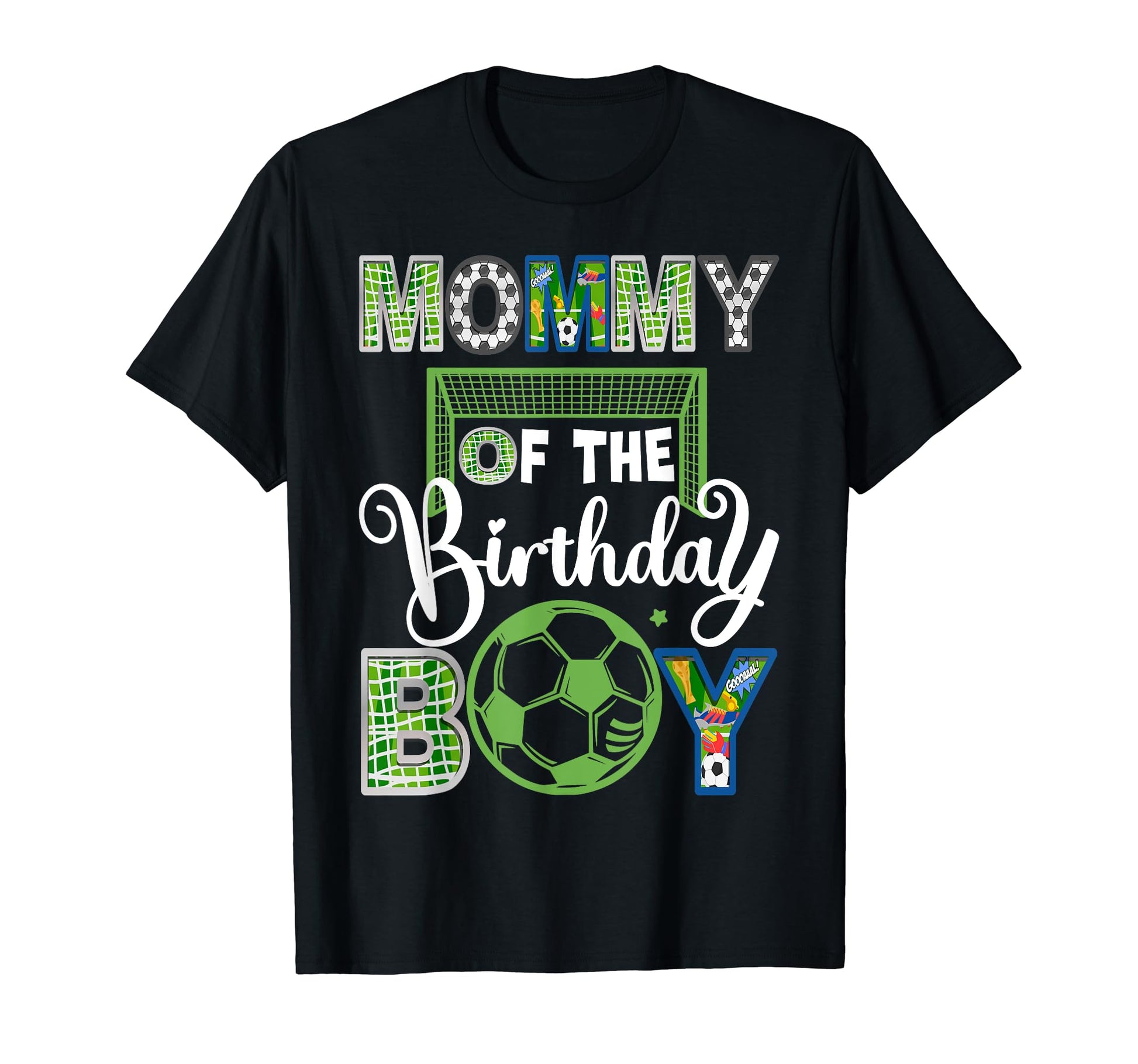 Mommy Birthday Soccer Baller Birthday T-Shirt - Custom Art Print for Adults - T-Shirt, Sweatshirt, Hoodie