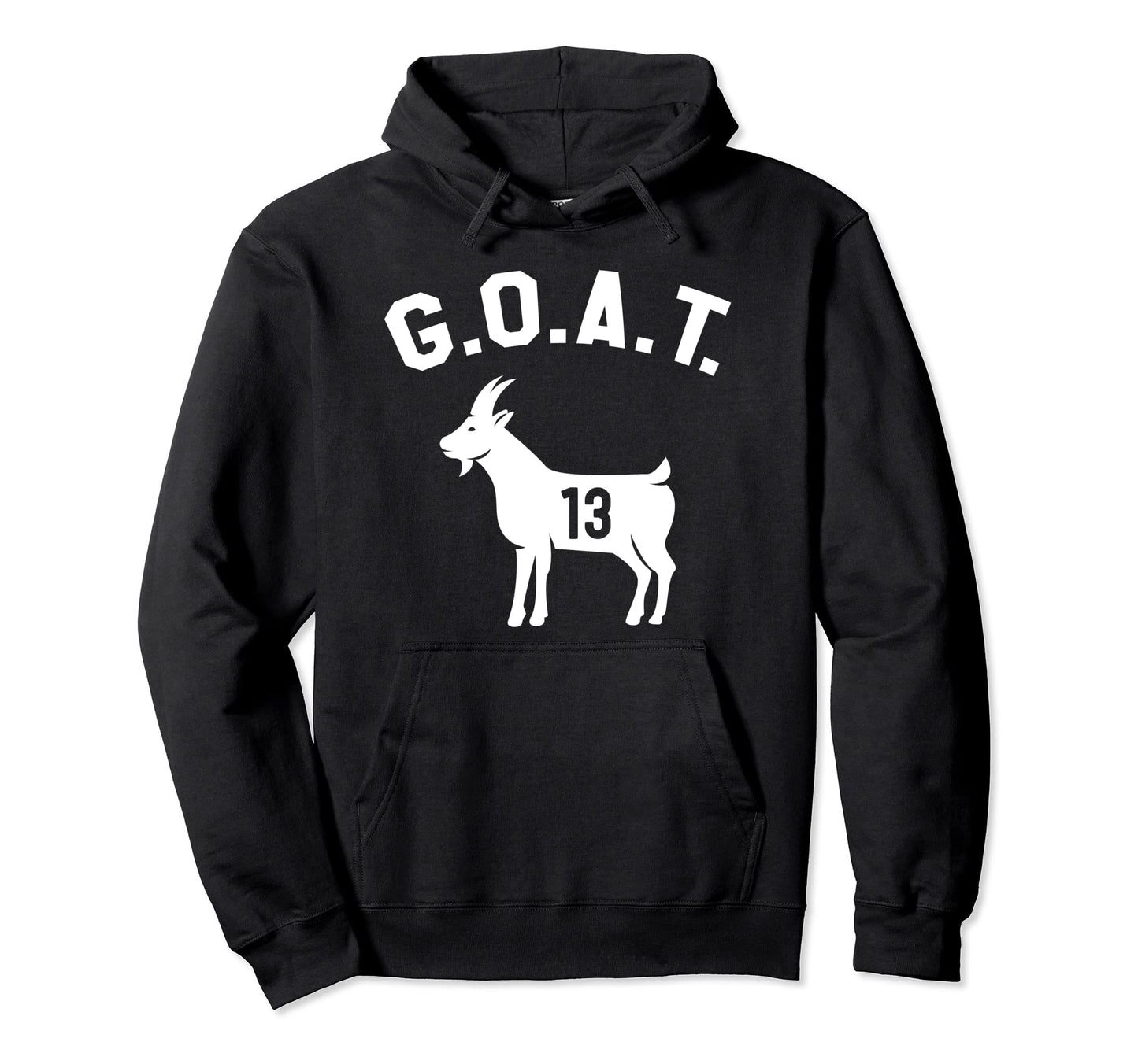 Goat Number 13 Greatest All Time Dad Joke Hoodie - Unique Graphic Unisex - T-Shirt, Sweatshirt, Hoodie