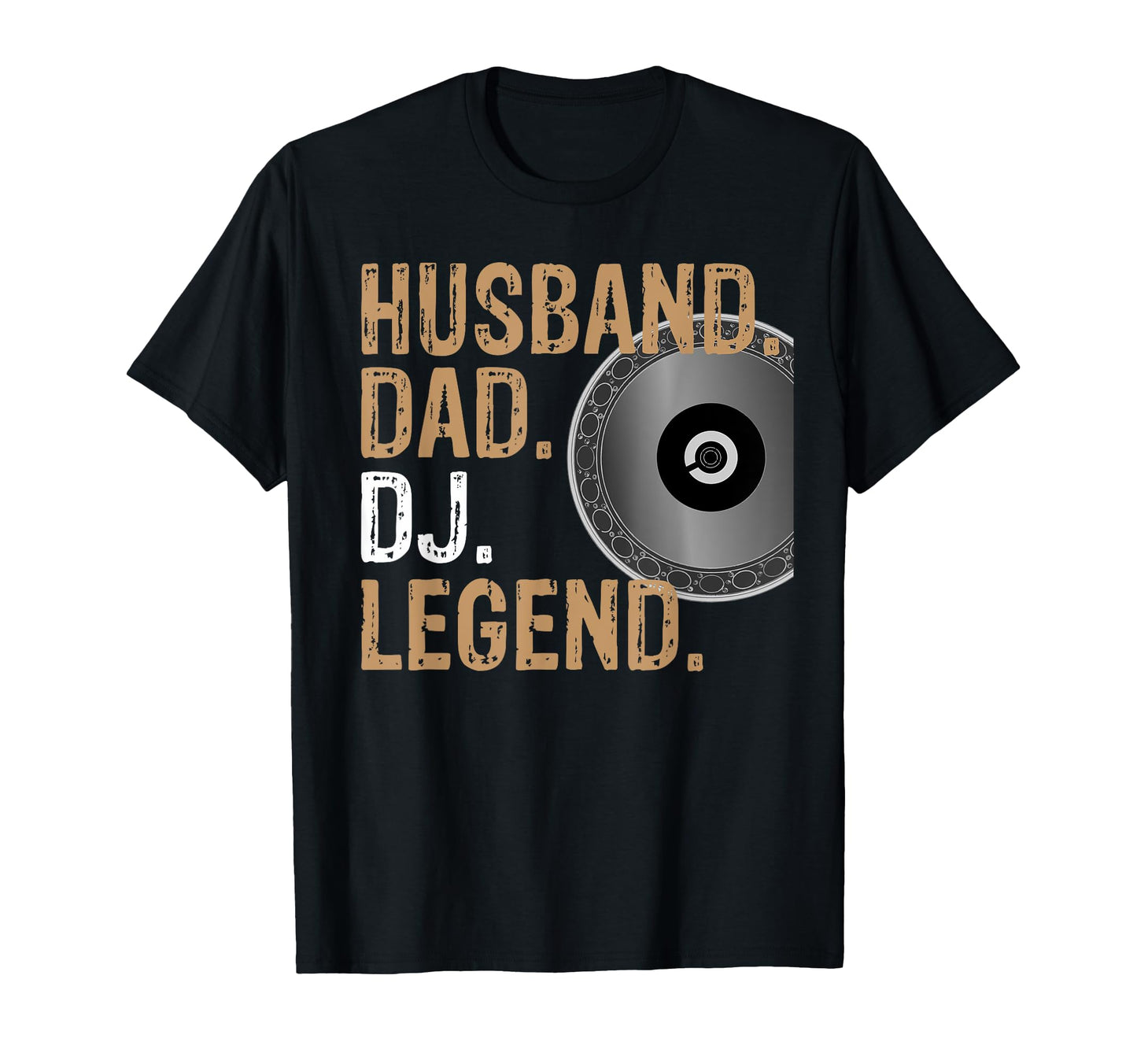 Husband Dad Dj Legend Dj T-Shirt - Minimalist Print for Adults - T-Shirt, Sweatshirt, Hoodie