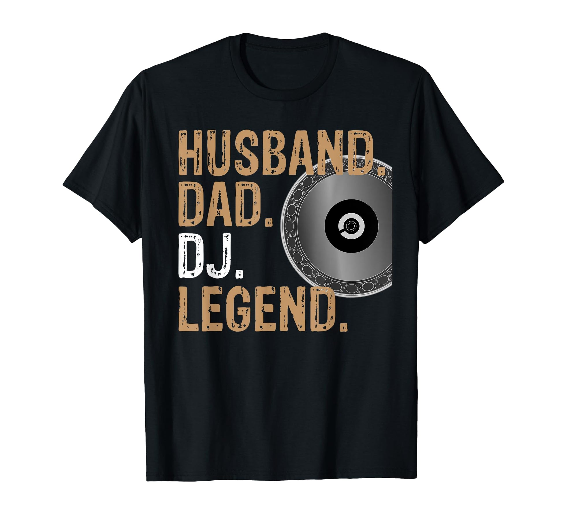 Husband Dad Dj Legend Dj T-Shirt - Minimalist Print for Adults - T-Shirt, Sweatshirt, Hoodie