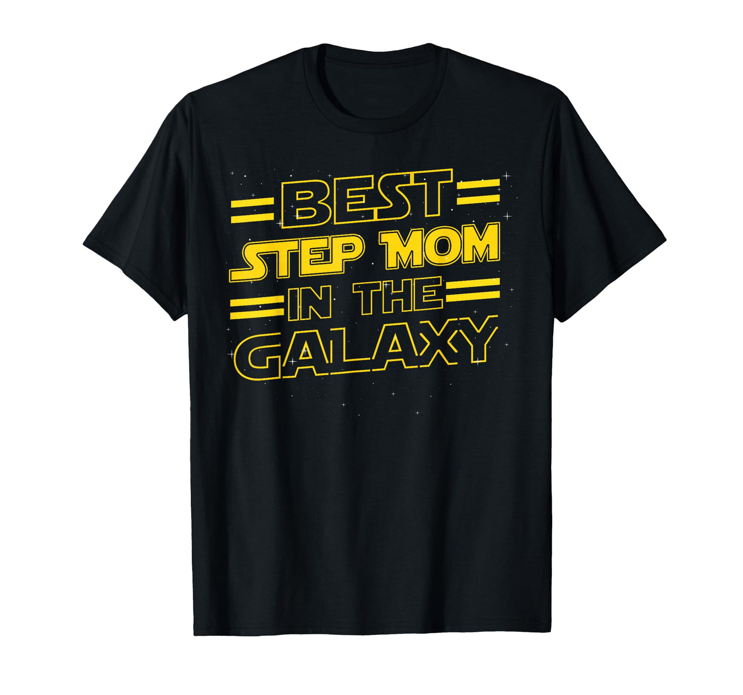 Best Step Mom Galaxy Funny Mothers T-Shirt - Minimalist Print Men Women - T-Shirt, Sweatshirt, Hoodie