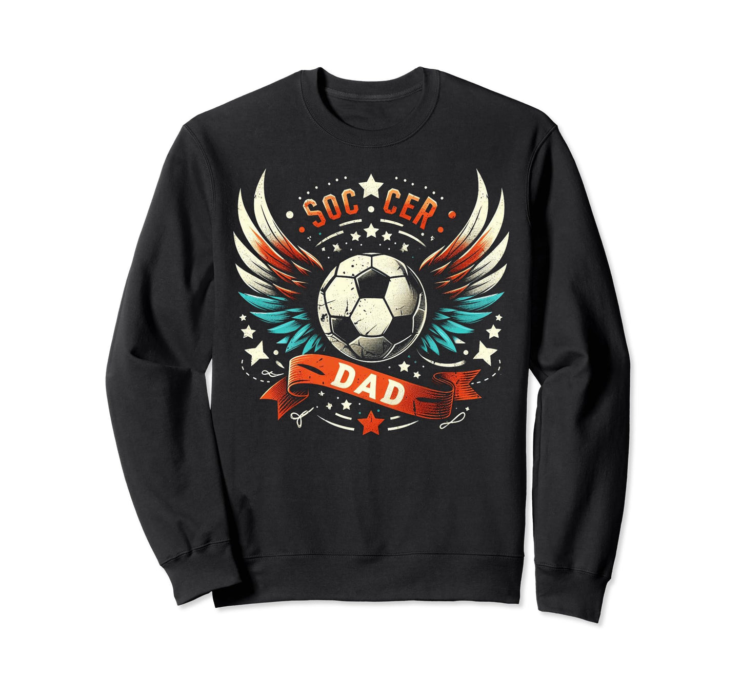 Soccer Dad Family Matching Dad Sweatshirt - Aesthetic Graphic Unisex - T-Shirt, Sweatshirt, Hoodie