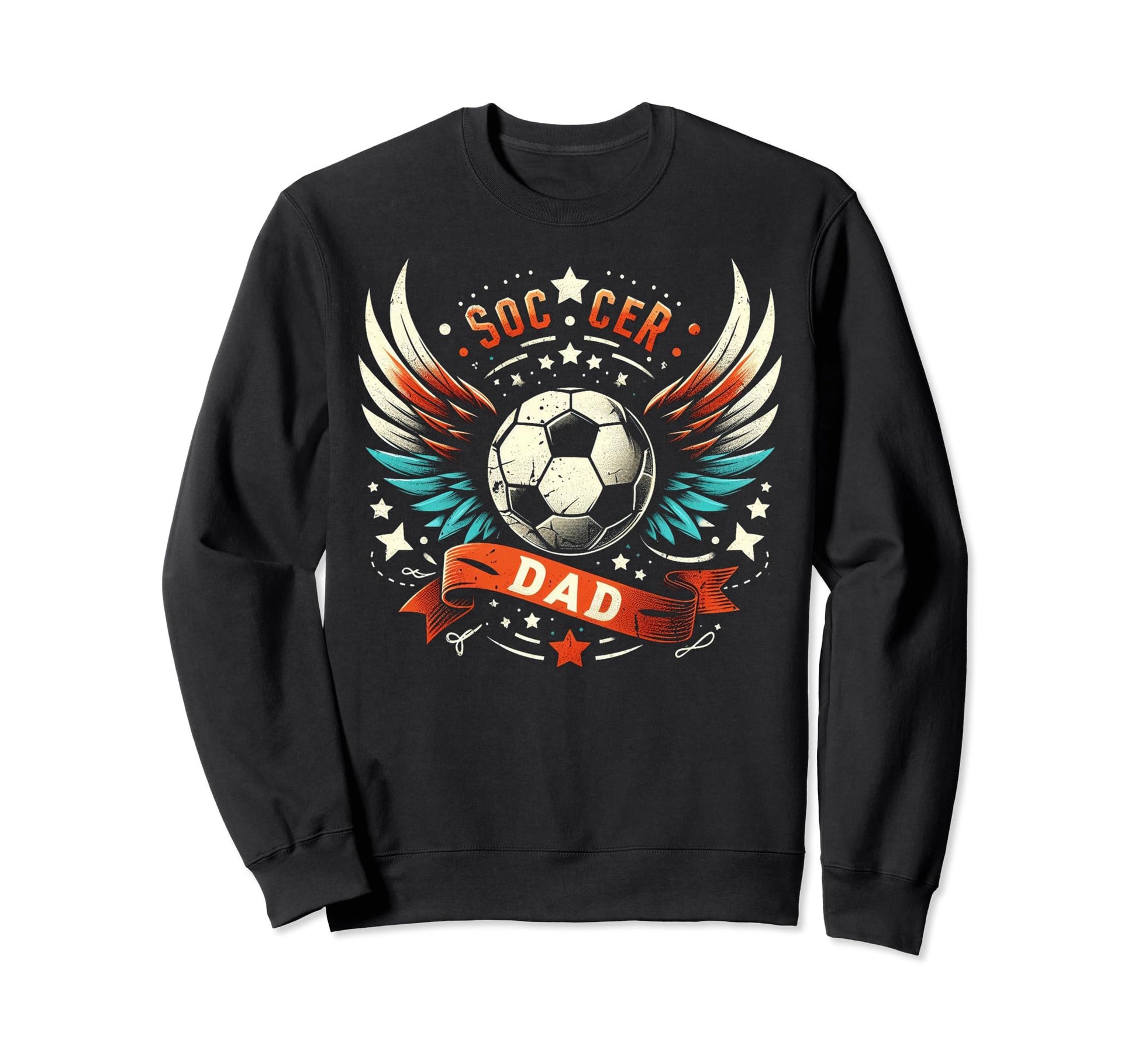 Soccer Dad Family Matching Dad Sweatshirt - Aesthetic Graphic Unisex - T-Shirt, Sweatshirt, Hoodie