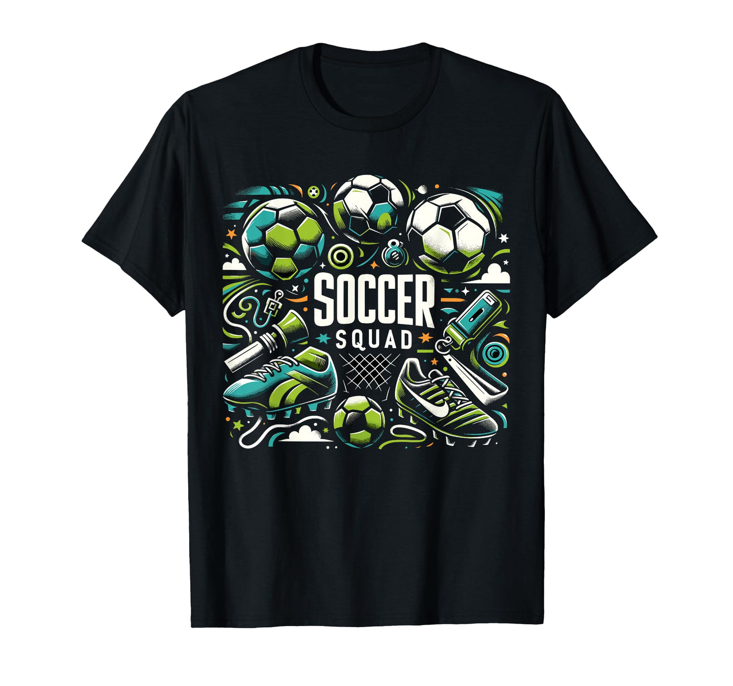 Soccer Squad Soccer Soccer Players T-Shirt - Fun Novelty Design Men Women - T-Shirt, Sweatshirt, Hoodie