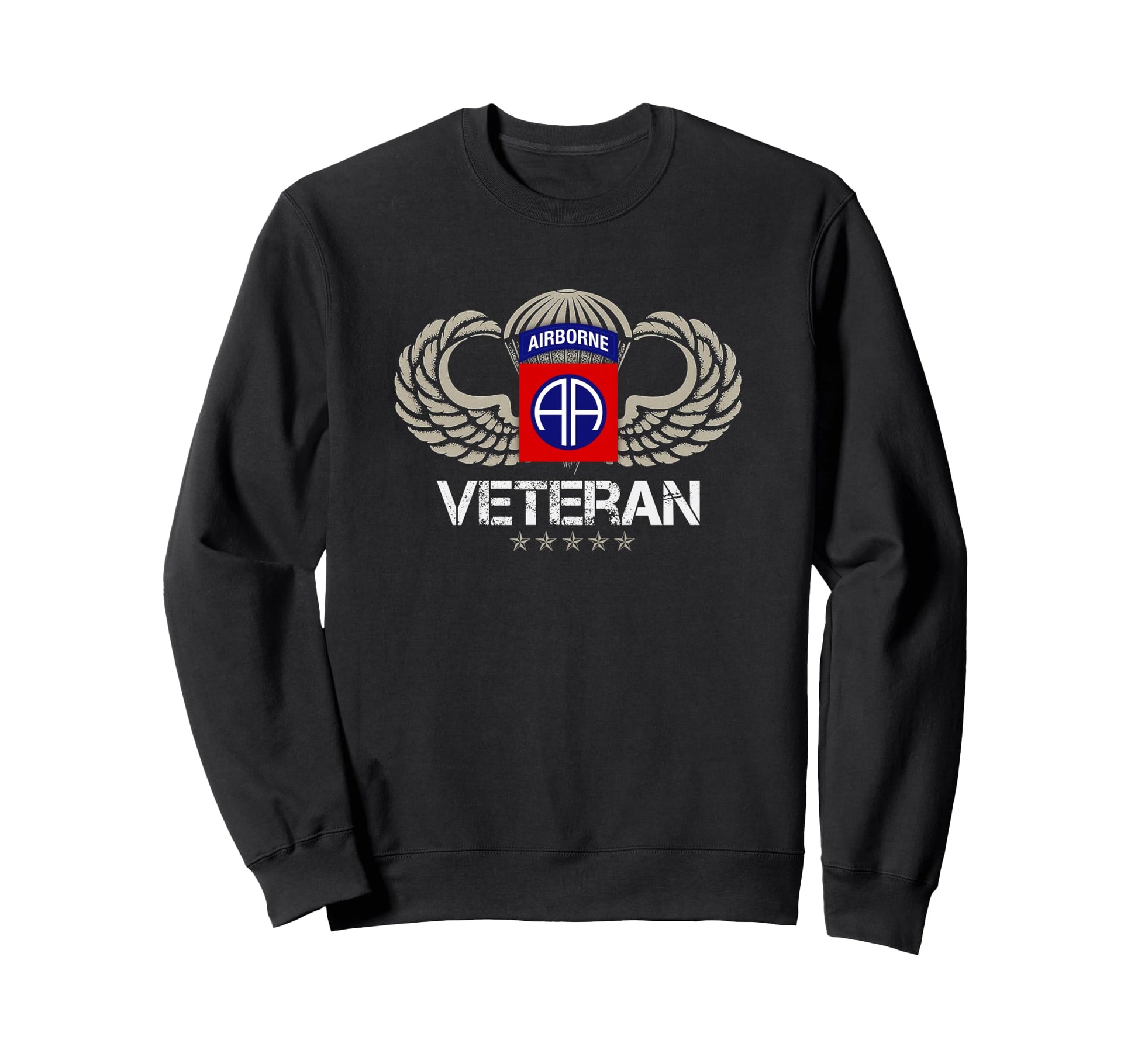 82Nd Airborne Paratrooper Veteran Sweatshirt - Streetwear Style Unisex - T-Shirt, Sweatshirt, Hoodie