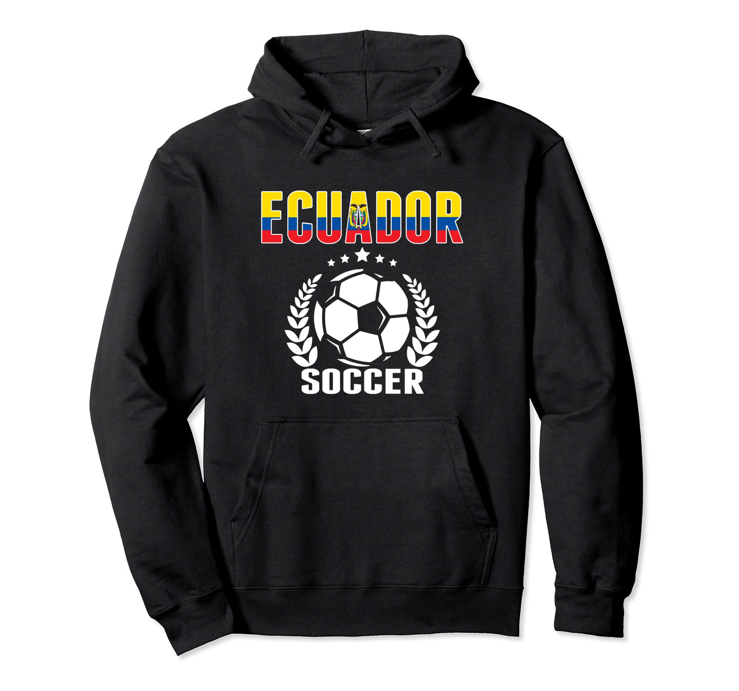 Ecuador Soccer Fans Jersey Ecuadorean Hoodie - Graphic Print Men Women - T-Shirt, Sweatshirt, Hoodie