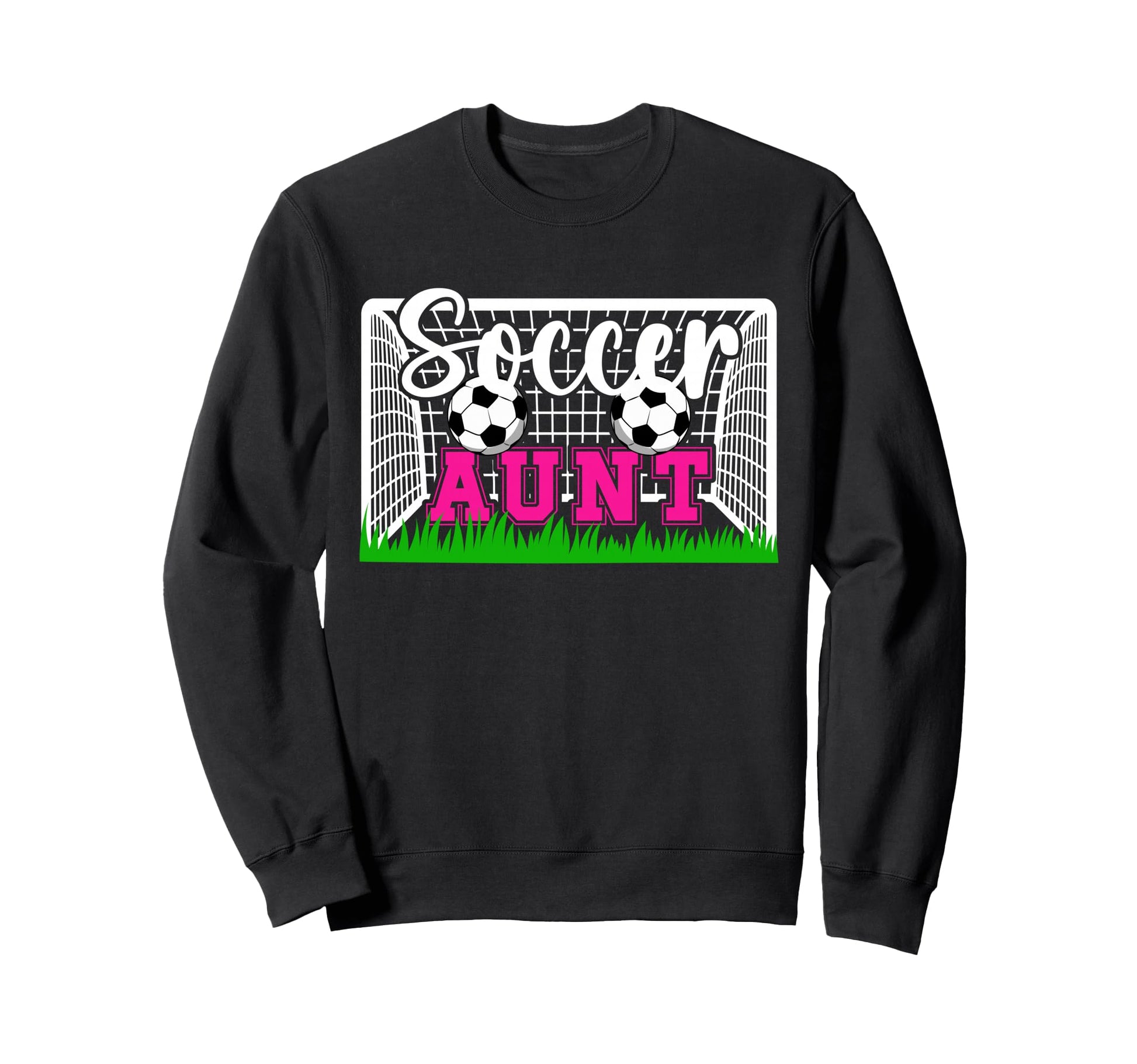 Soccer Aunt Soccer Player Aunt Sweatshirt - Novelty Apparel for Adults - T-Shirt, Sweatshirt, Hoodie