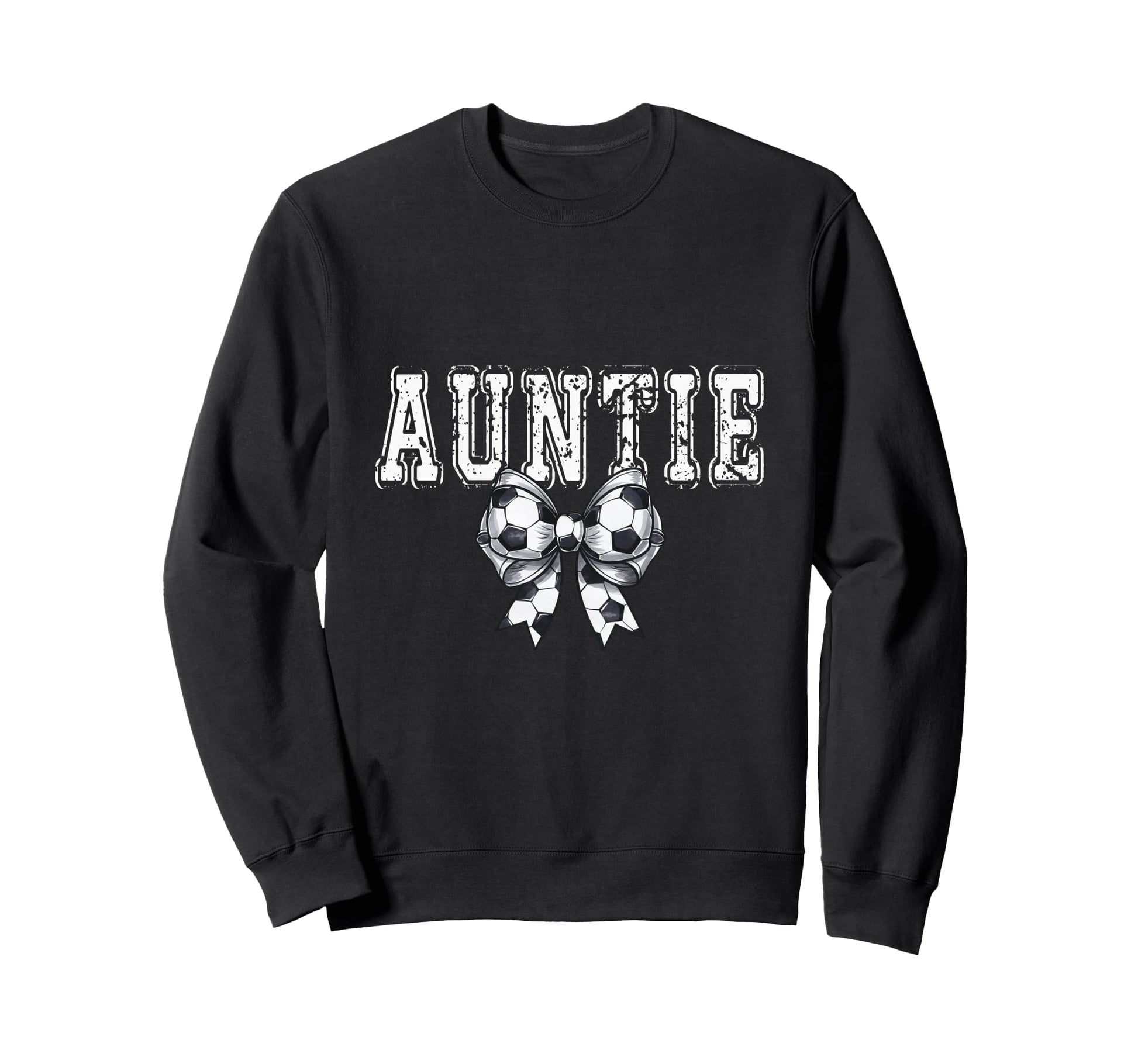 Coquette Soccer Auntie Spirit Sweatshirt - Fun Novelty Design Men Women - T-Shirt, Sweatshirt, Hoodie