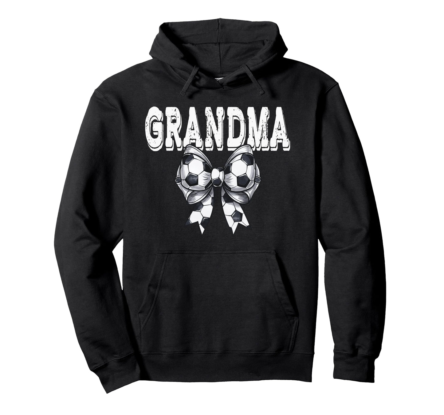 Coquette Soccer Bow Mom Sister Grandma Hoodie - Custom Art Print Unisex - T-Shirt, Sweatshirt, Hoodie