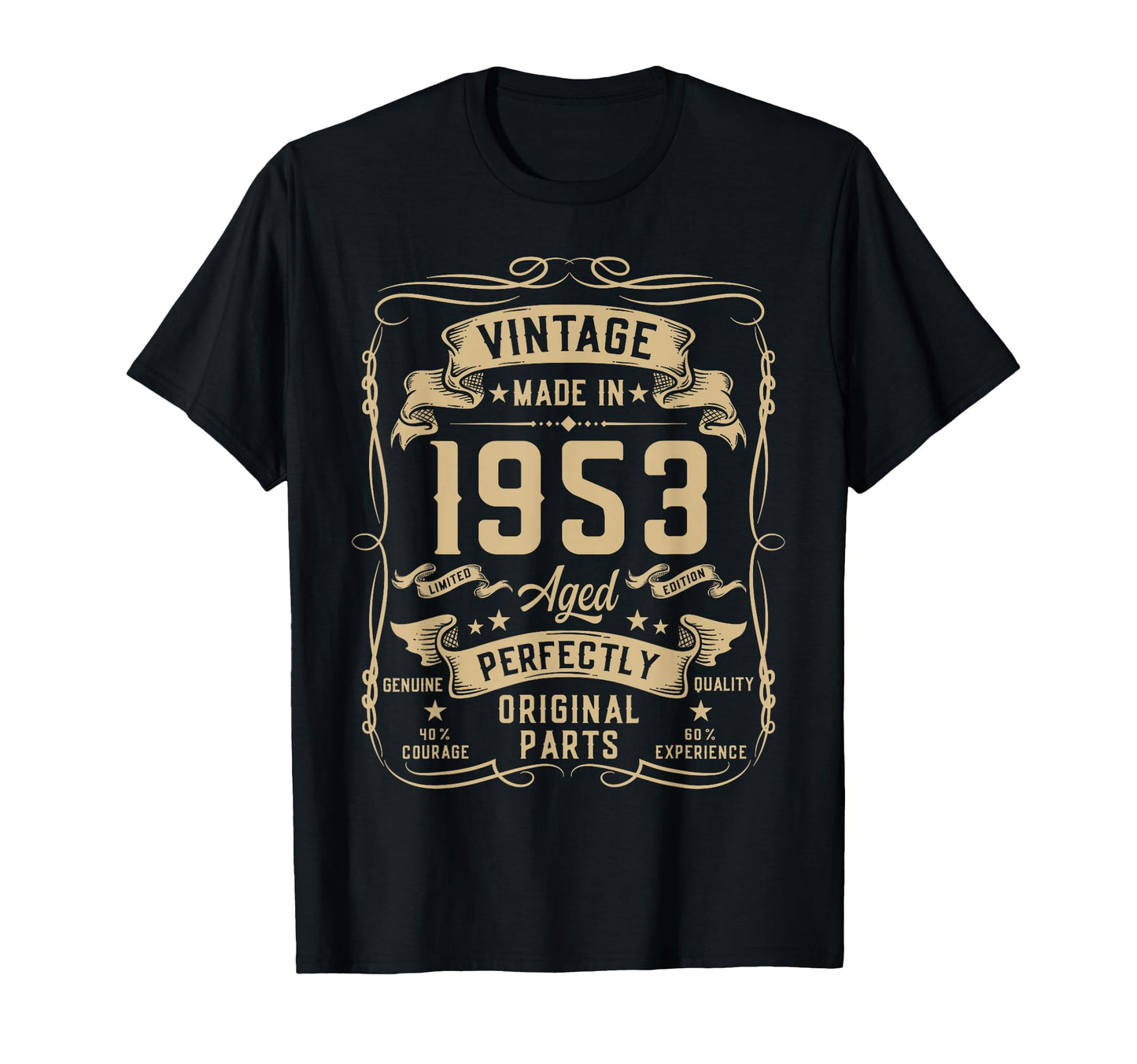 1953 73Yr 73Rd Birthday Gifts 73 T-Shirt - Custom Art Print Men Women - T-Shirt, Sweatshirt, Hoodie