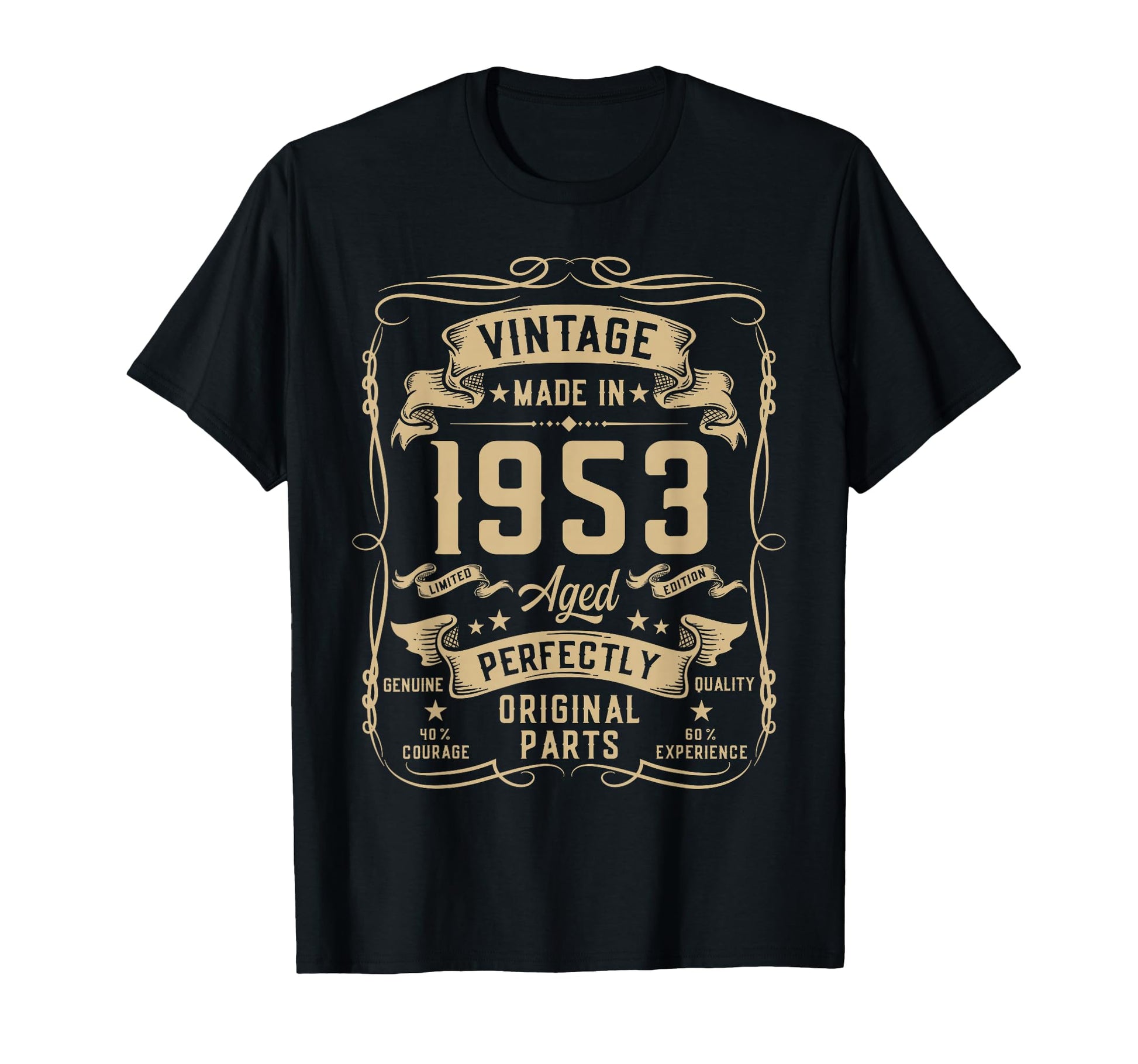 1953 73Yr 73Rd Birthday Gifts 73 T-Shirt - Custom Art Print Men Women - T-Shirt, Sweatshirt, Hoodie