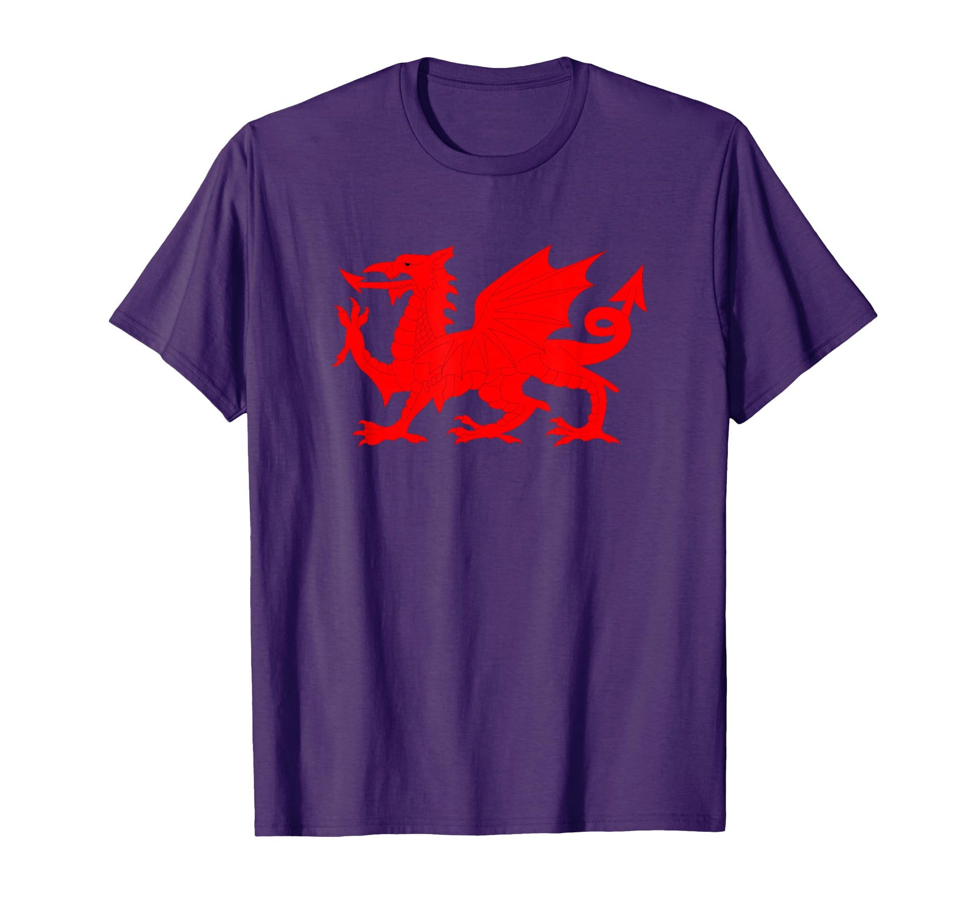 Red Dragon Wales Welsh Flag Soccer T-Shirt - Trendy Graphic Unisex - T-Shirt, Sweatshirt, Hoodie