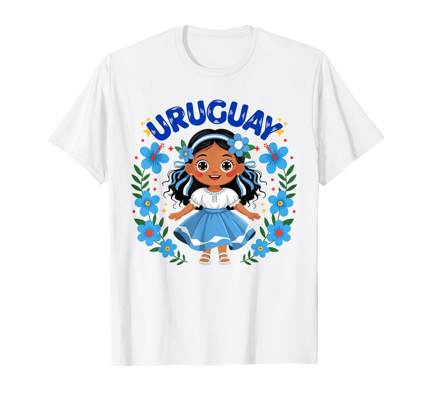 Uruguay Uruguayan Traditional Dress T-Shirt - Graphic Print for Adults - T-Shirt, Sweatshirt, Hoodie