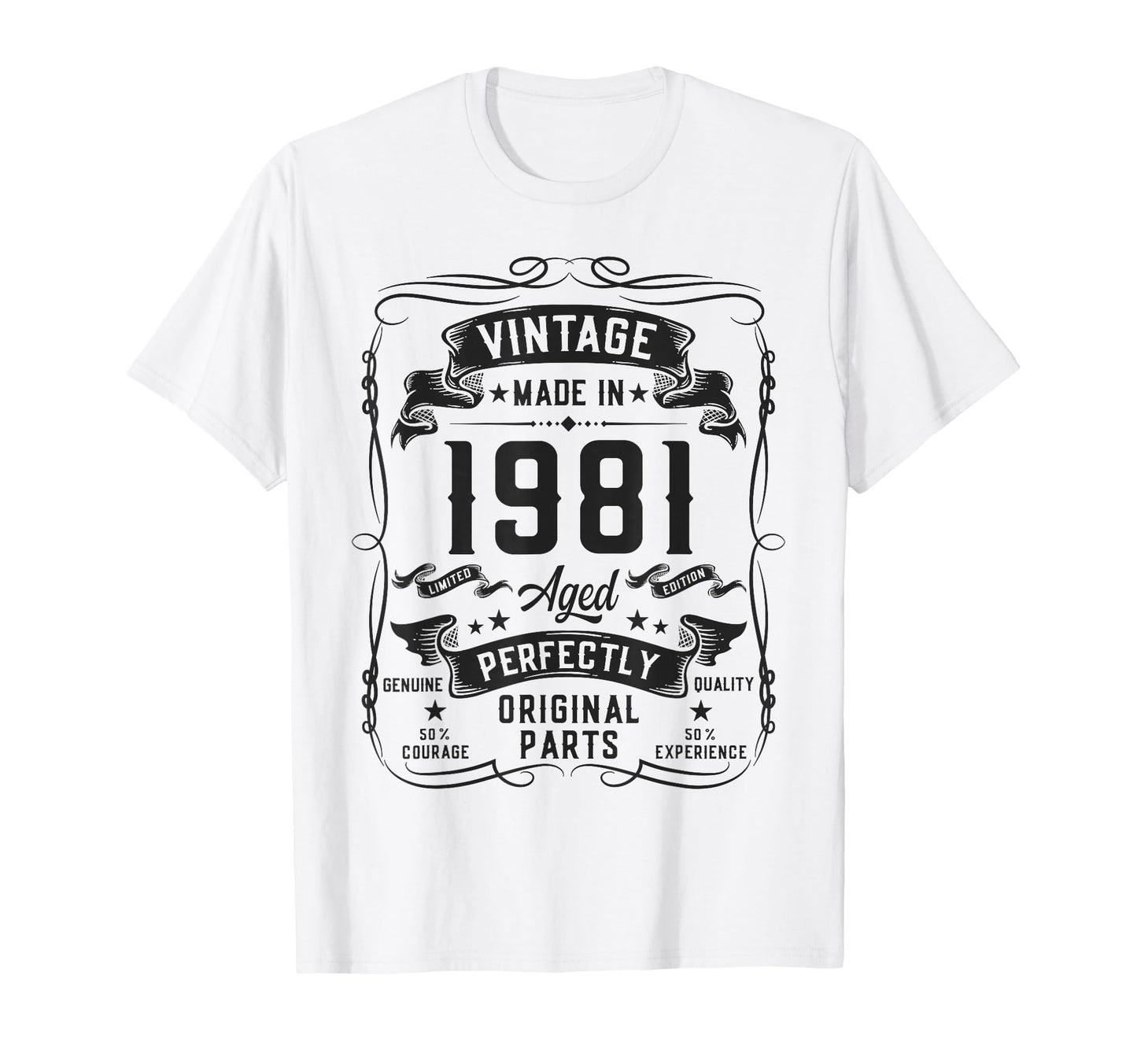 1981 45Yr 45Th Birthday Gifts 45 Years Old T-Shirt - Unique Graphic Unisex - T-Shirt, Sweatshirt, Hoodie