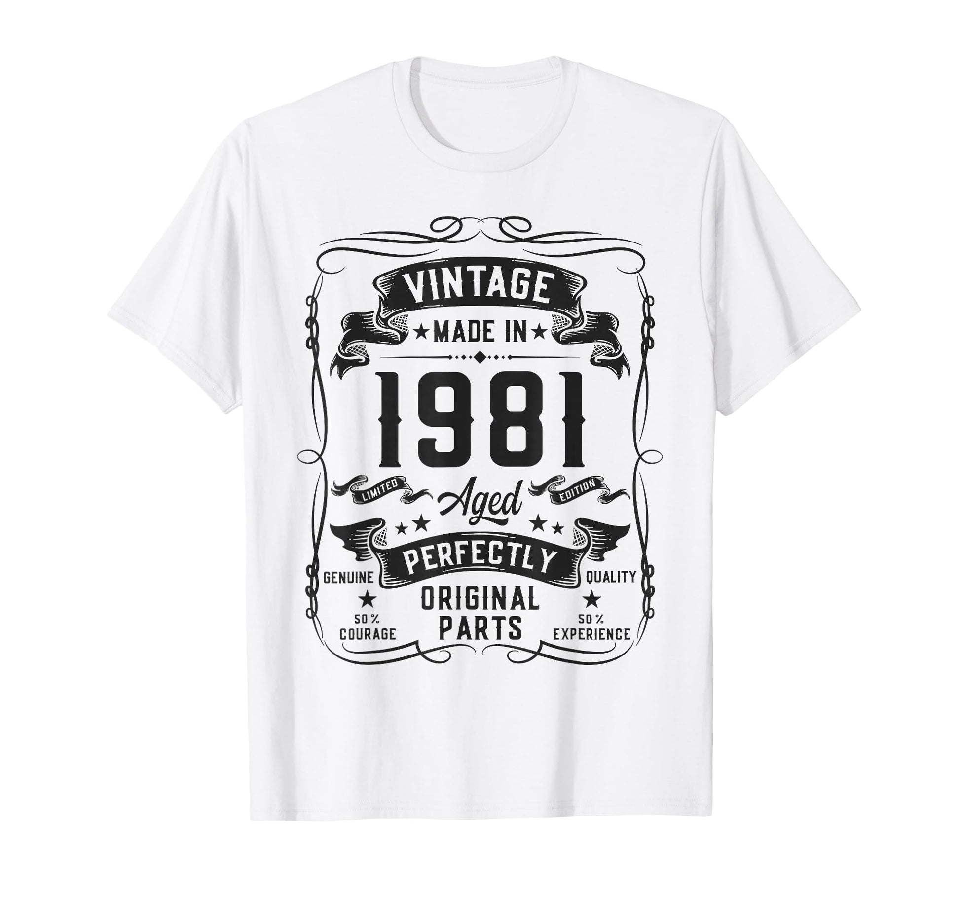 1981 45Yr 45Th Birthday Gifts 45 Years Old T-Shirt - Unique Graphic Unisex - T-Shirt, Sweatshirt, Hoodie