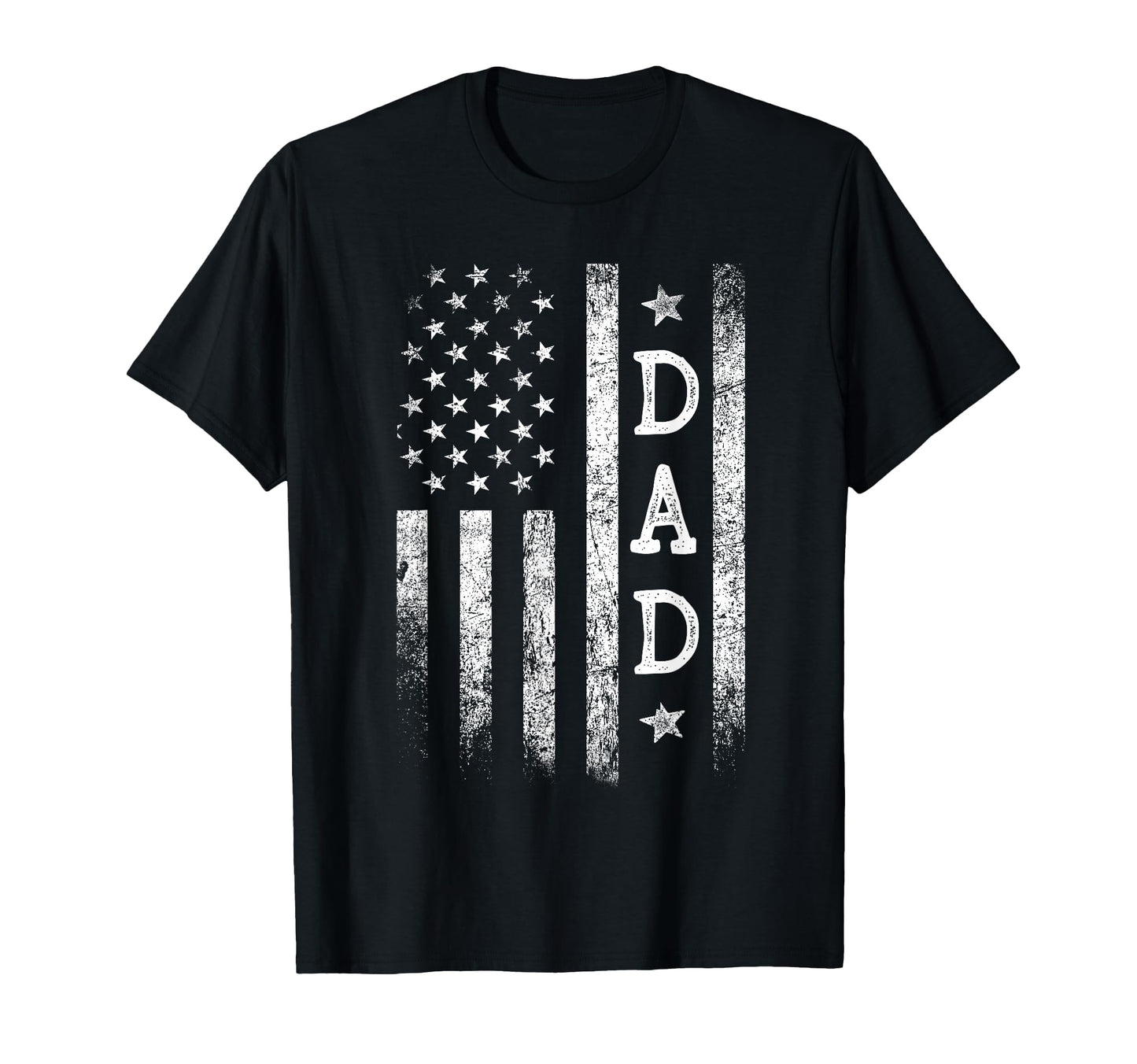 Dad American Flag Dad Gifts T-Shirt - Minimalist Print for Adults - T-Shirt, Sweatshirt, Hoodie