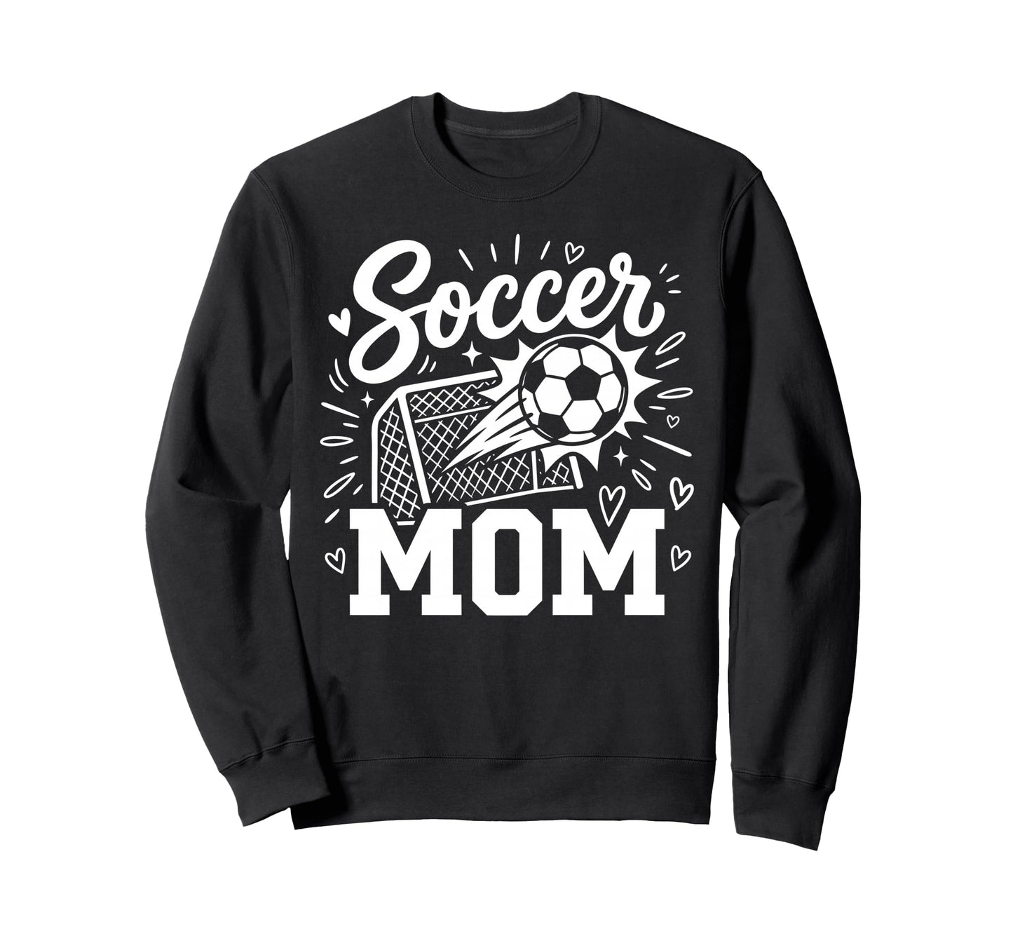 Soccer Mom Family Mothers Day Mom Sweatshirt - Minimalist Print Men Women - T-Shirt, Sweatshirt, Hoodie