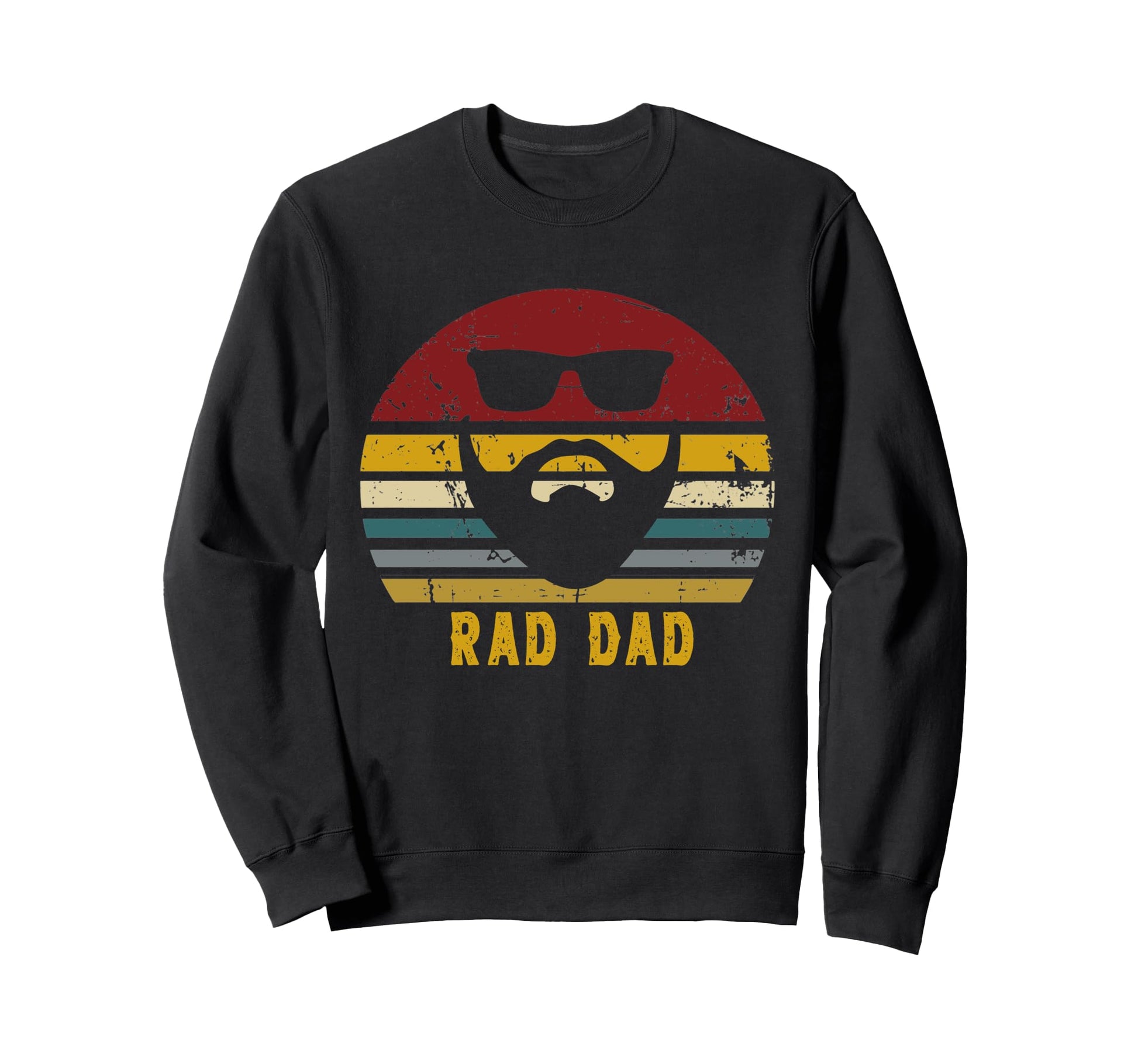 Rad Dad Sweatshirt - Custom Art Print for Adults - T-Shirt, Sweatshirt, Hoodie