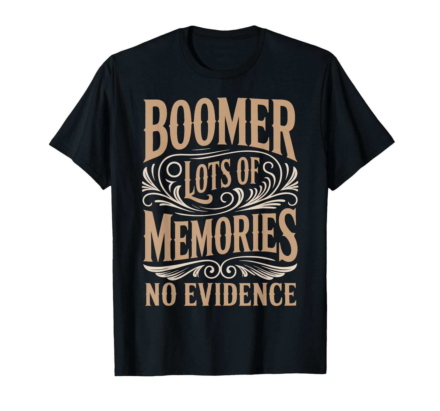 Lots Memories Boomer Boomer Funny Boomer T-Shirt - Minimalist Print Unisex - T-Shirt, Sweatshirt, Hoodie