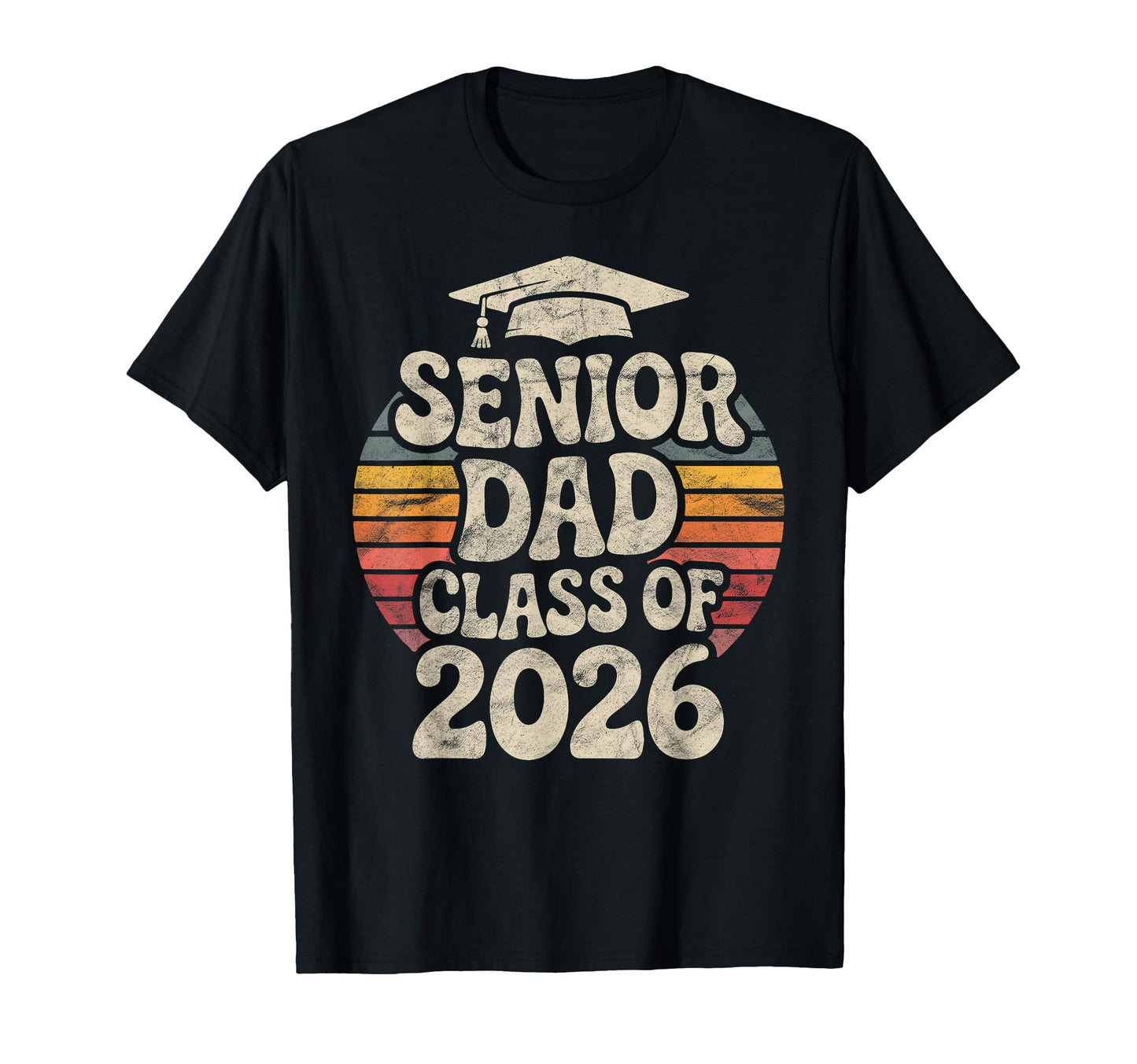 Senior Dad Class 2026 Graduate T-Shirt - Aesthetic Graphic Unisex - T-Shirt, Sweatshirt, Hoodie