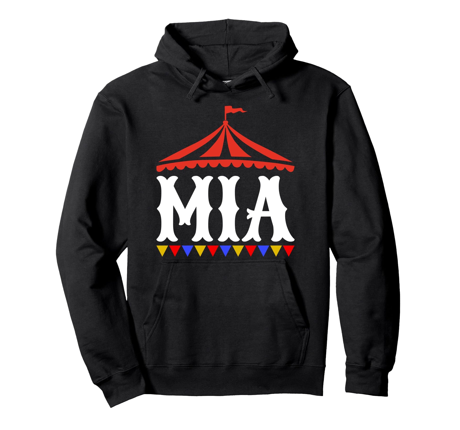 Circus Mia Birthday Carnival Family Outfit Hoodie - Custom Art Print Unisex - T-Shirt, Sweatshirt, Hoodie
