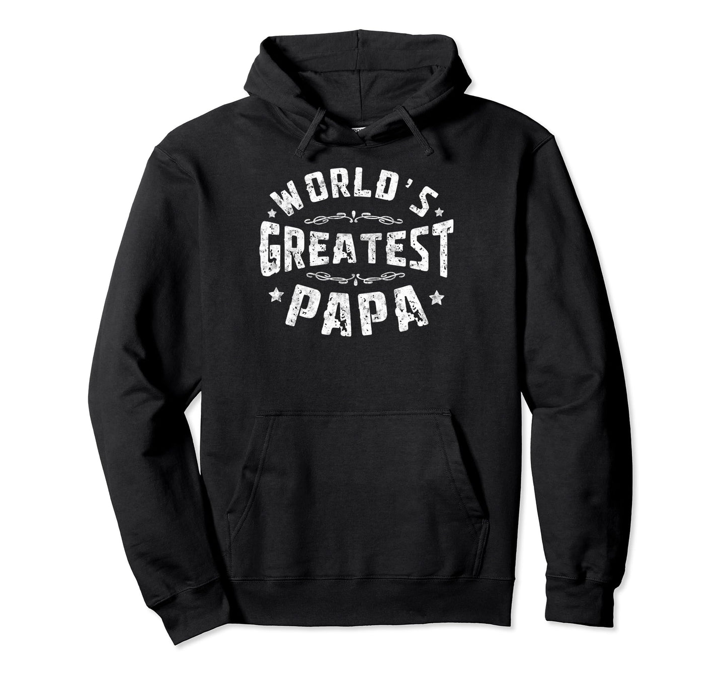 Worlds Greatest Papa Fathers Day Hoodie - Custom Art Print Men Women - T-Shirt, Sweatshirt, Hoodie