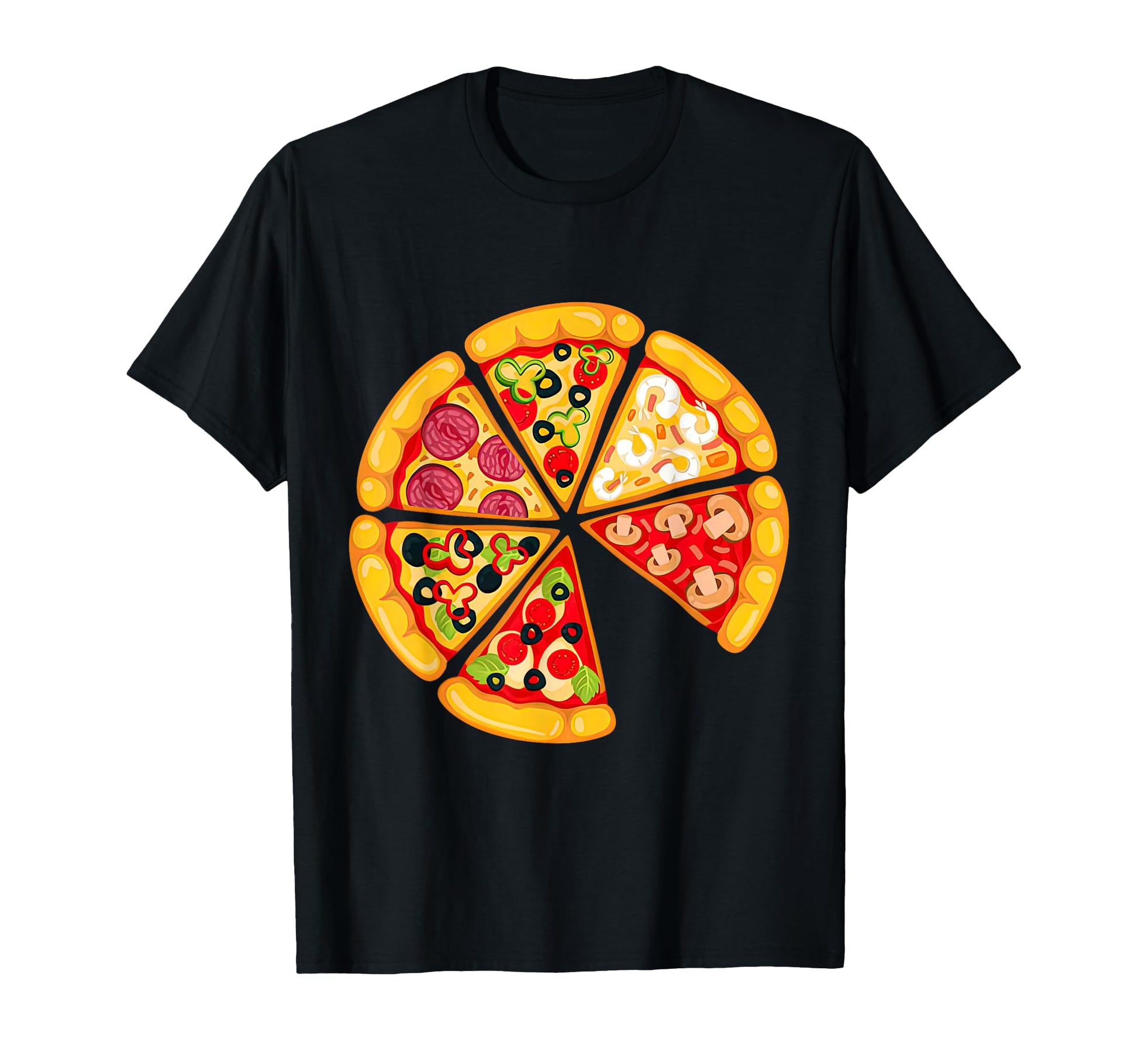 Pizza Pie Slice Dad And Son Matching T-Shirt - Fun Novelty Design Unisex - T-Shirt, Sweatshirt, Hoodie