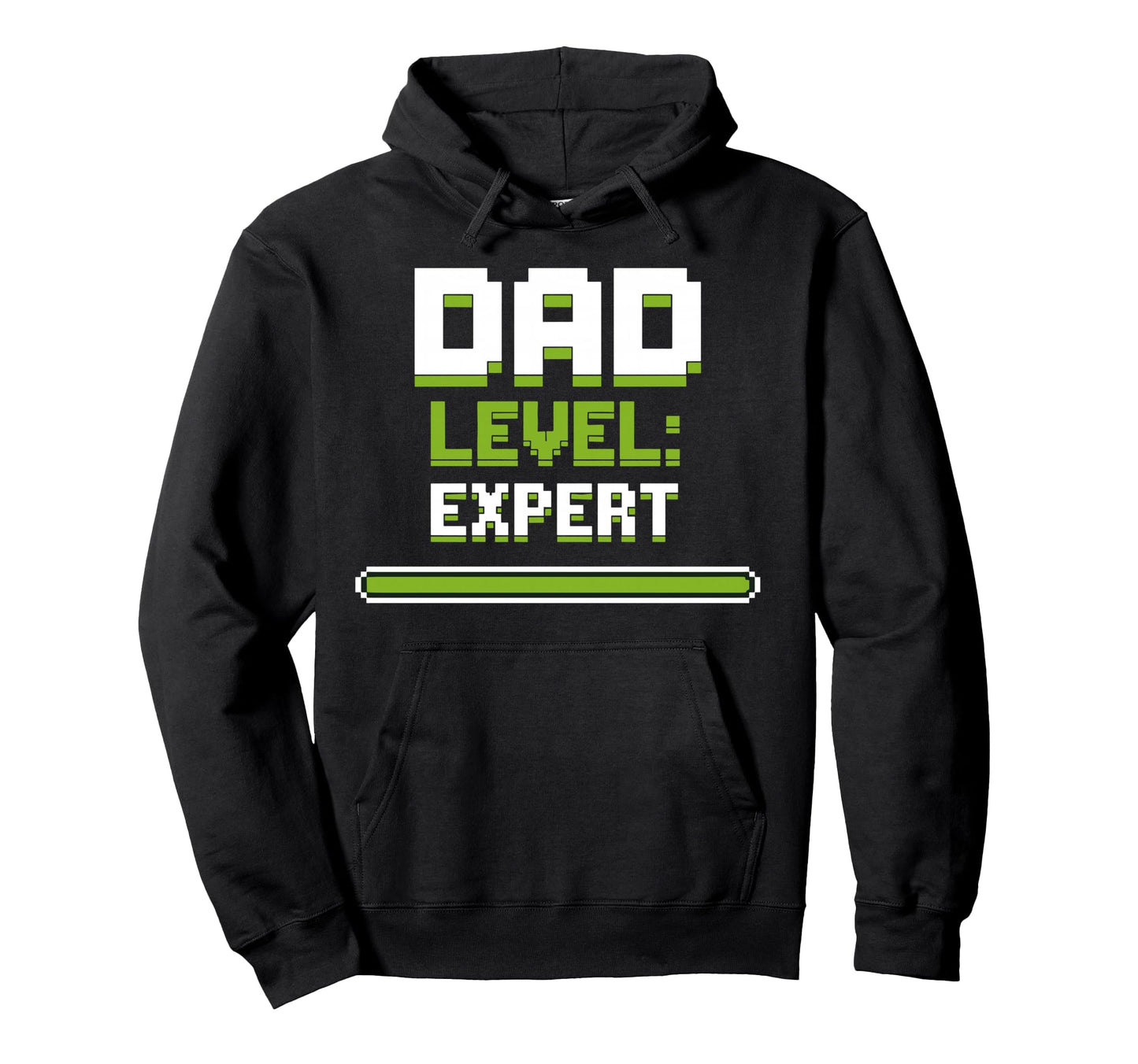Gamer Dad Level Expert Father Gaming Hoodie - Casual Everyday Wear Unisex - T-Shirt, Sweatshirt, Hoodie