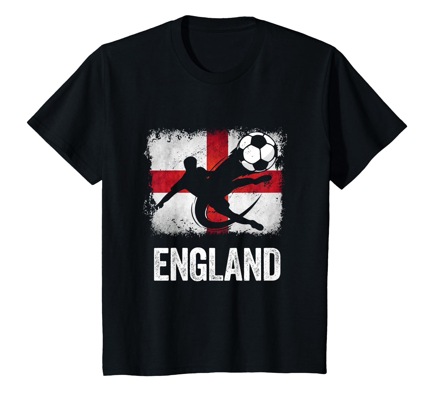 England Soccer Football Fan Jersey T-Shirt - Fun Novelty Design for Adults - T-Shirt, Sweatshirt, Hoodie