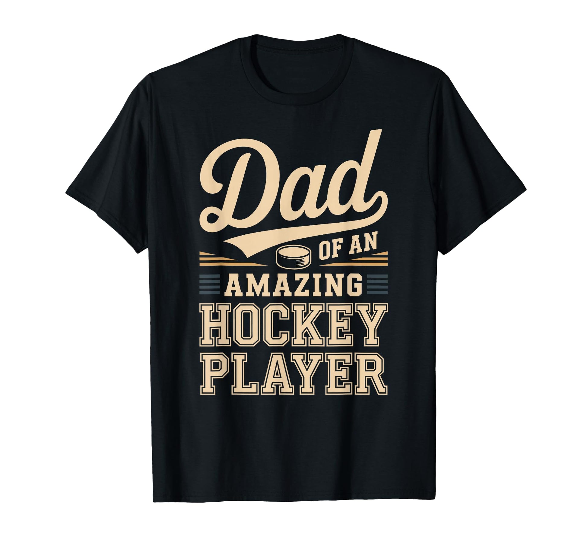 Dad Amazing Hockey Player Funny Hockey T-Shirt - Aesthetic Graphic Unisex - T-Shirt, Sweatshirt, Hoodie