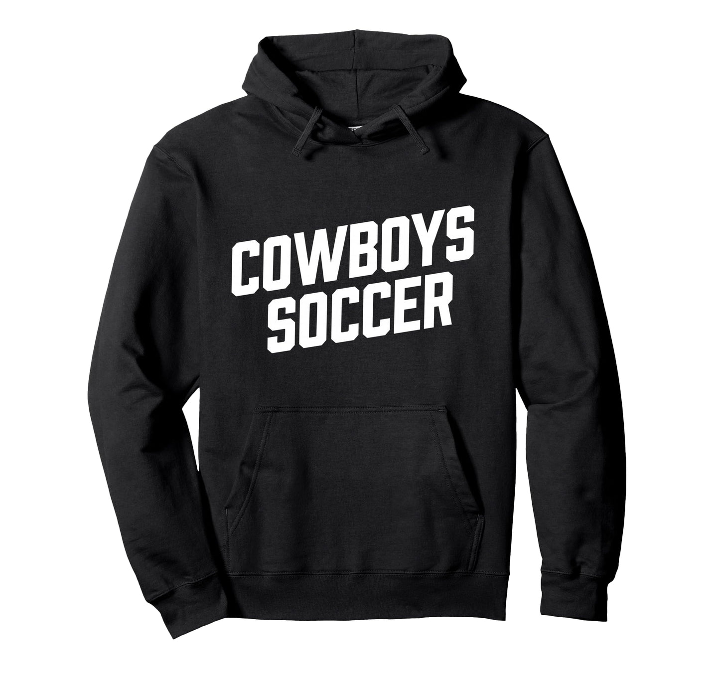 Cowboy Inspired Text Soccer Hoodie - Streetwear Style Unisex - T-Shirt, Sweatshirt, Hoodie