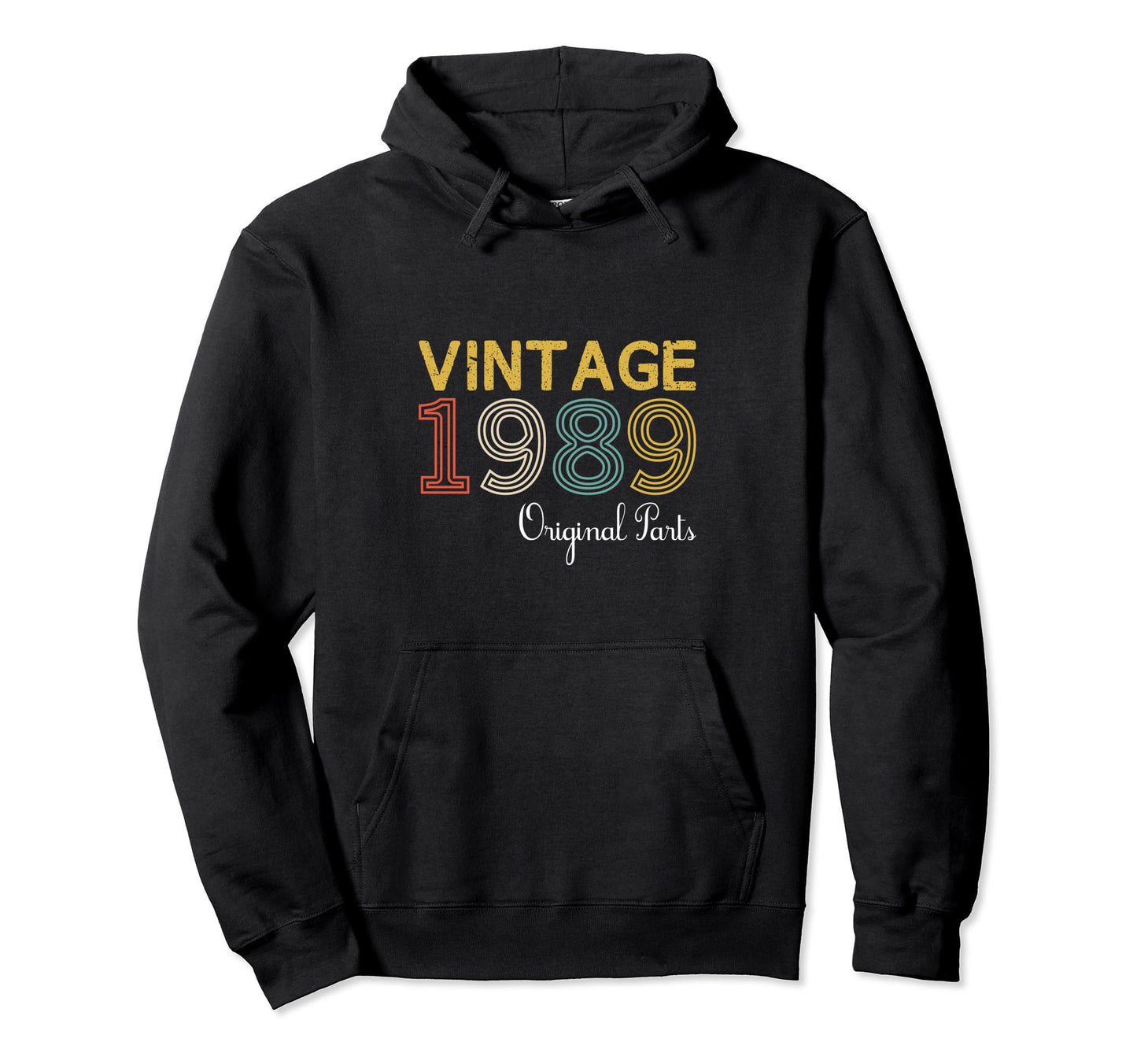 Year 1989 Gift Birthday Mom Dad Hoodie - Trendy Graphic for Adults - T-Shirt, Sweatshirt, Hoodie