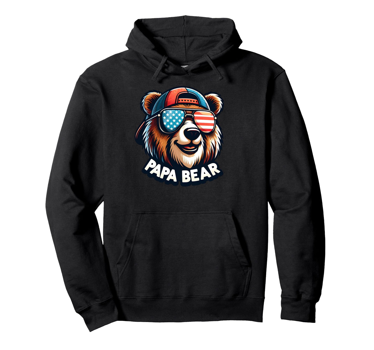 Papa Bear Gifts Funny Birthday Fun Hoodie - Fun Novelty Design Men Women - T-Shirt, Sweatshirt, Hoodie