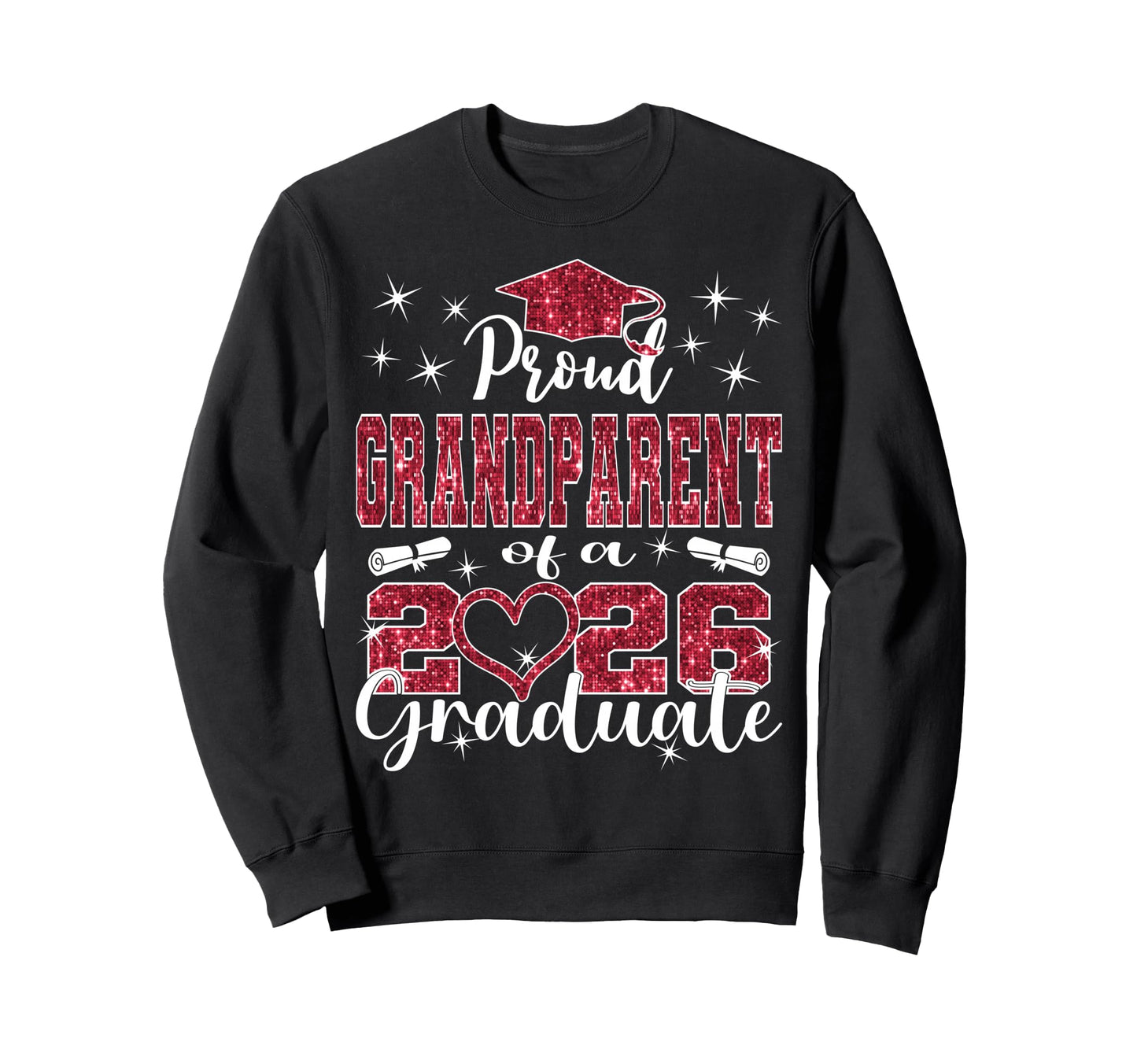 Super Proud Grandparent 2026 Sweatshirt - Streetwear Style Men Women - T-Shirt, Sweatshirt, Hoodie