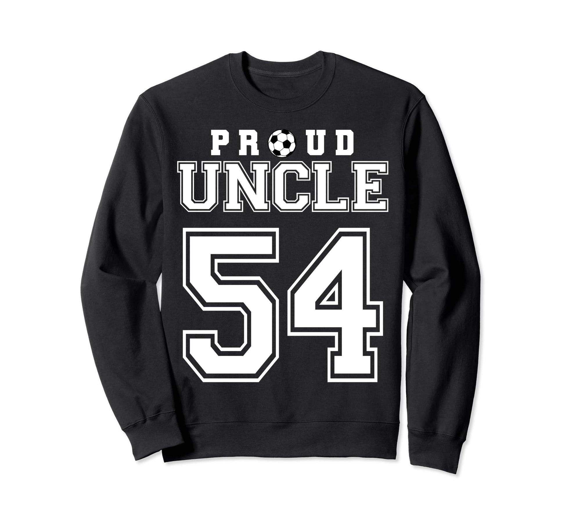 Number 54 Custom Proud Soccer Sweatshirt - Fun Novelty Design Men Women - T-Shirt, Sweatshirt, Hoodie