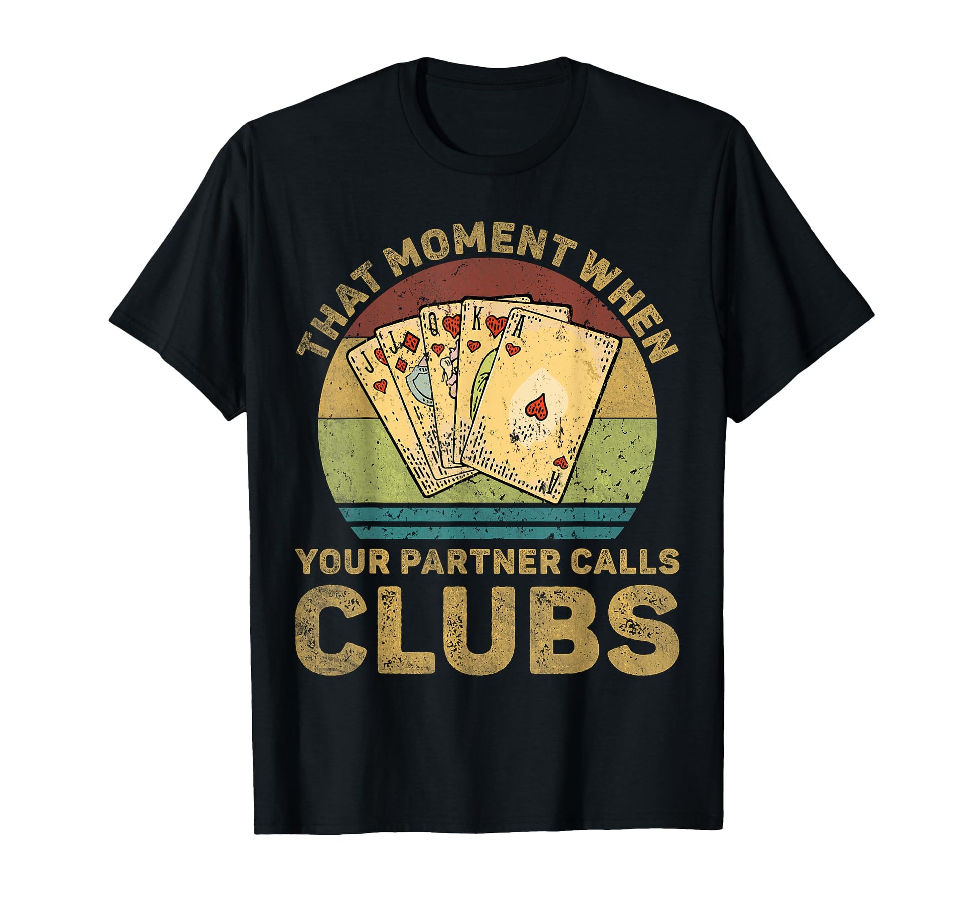 Moment When Your Partner Call Clubs T-Shirt - Minimalist Print Unisex - T-Shirt, Sweatshirt, Hoodie