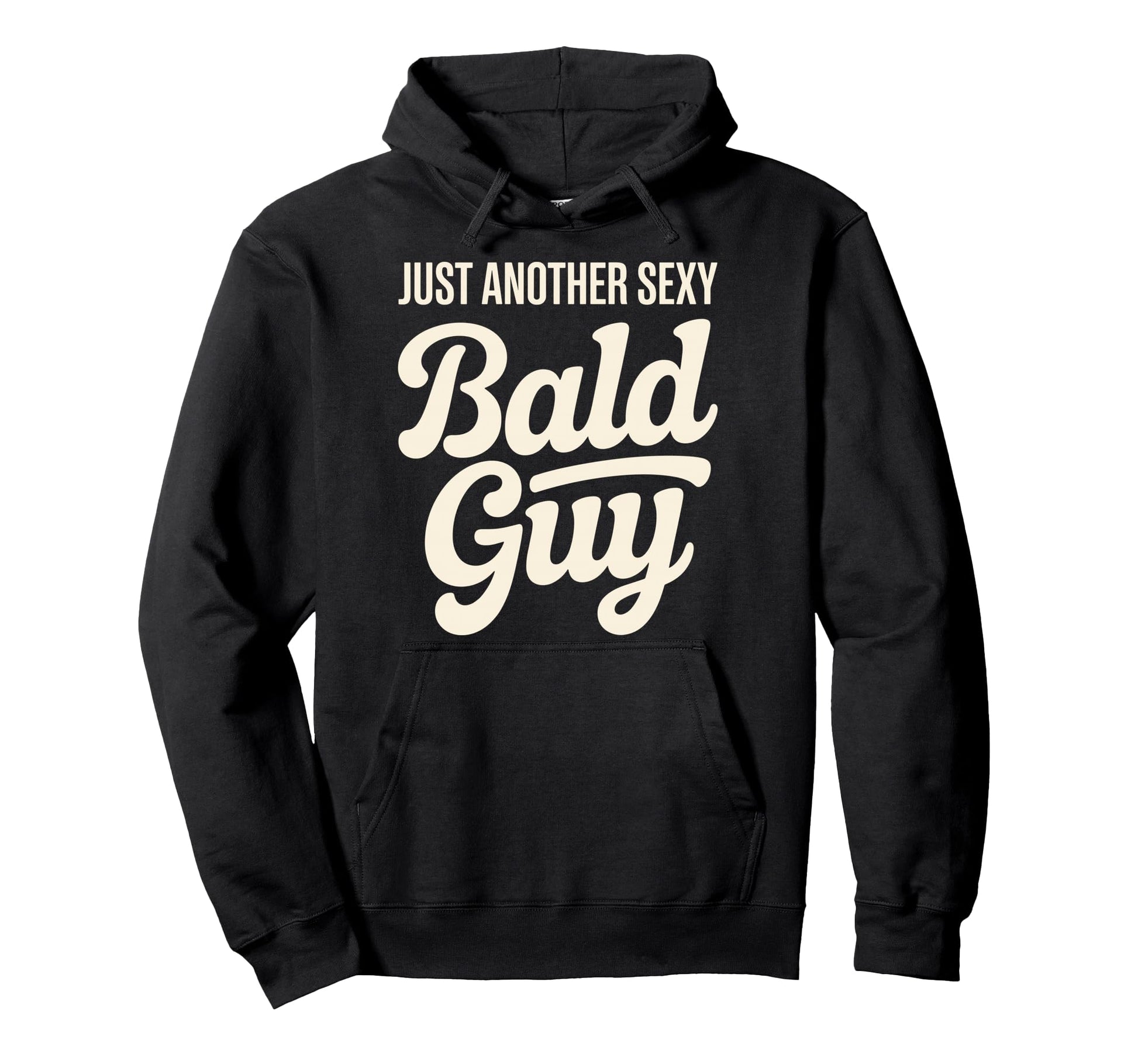 Funny Bald Art Bald Dad Bald Guy Bald Head Hoodie - Trendy Graphic Unisex - T-Shirt, Sweatshirt, Hoodie