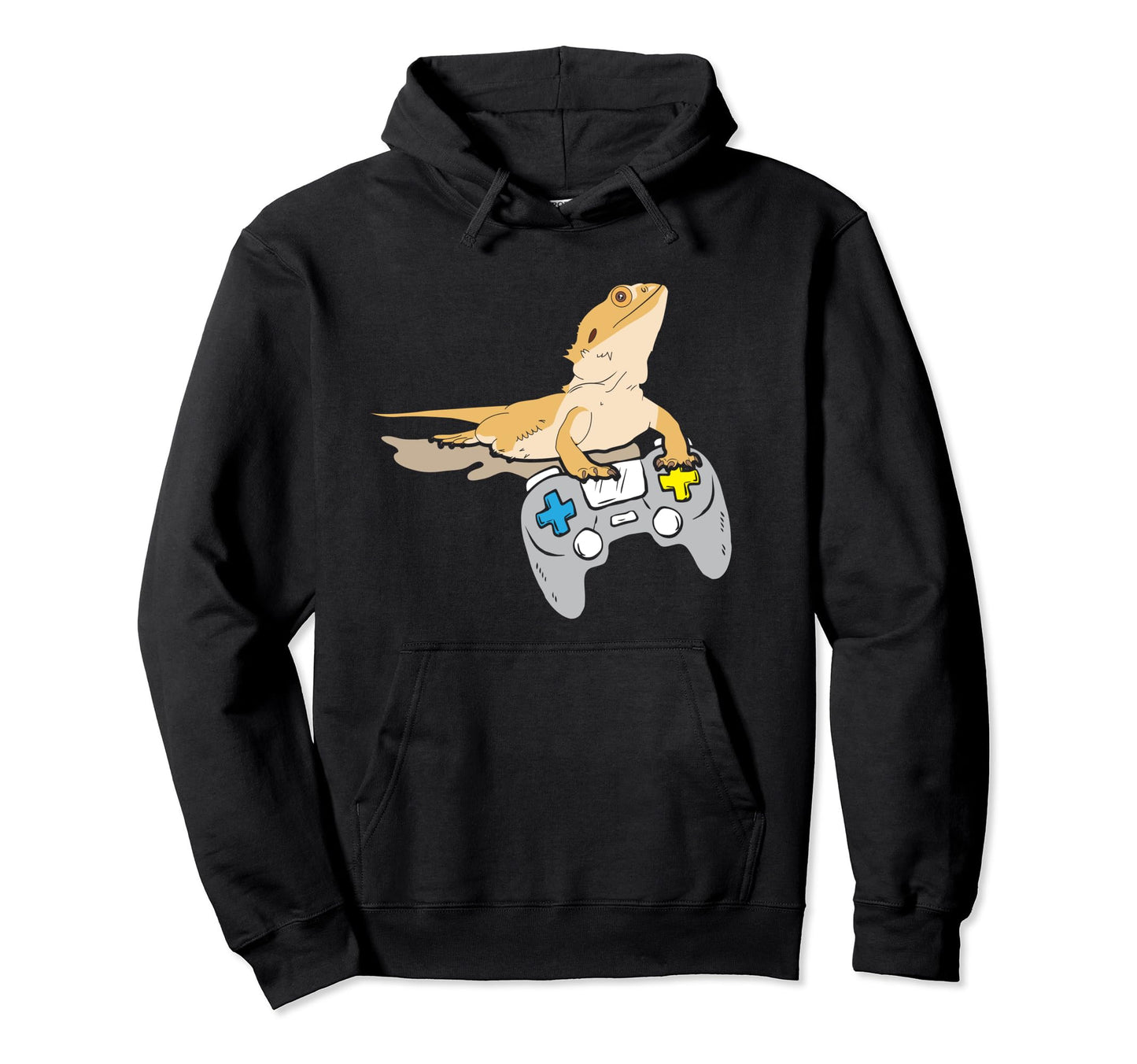 Video Game Bearded Dragon Lover Hoodie - Fun Novelty Design Men Women - T-Shirt, Sweatshirt, Hoodie